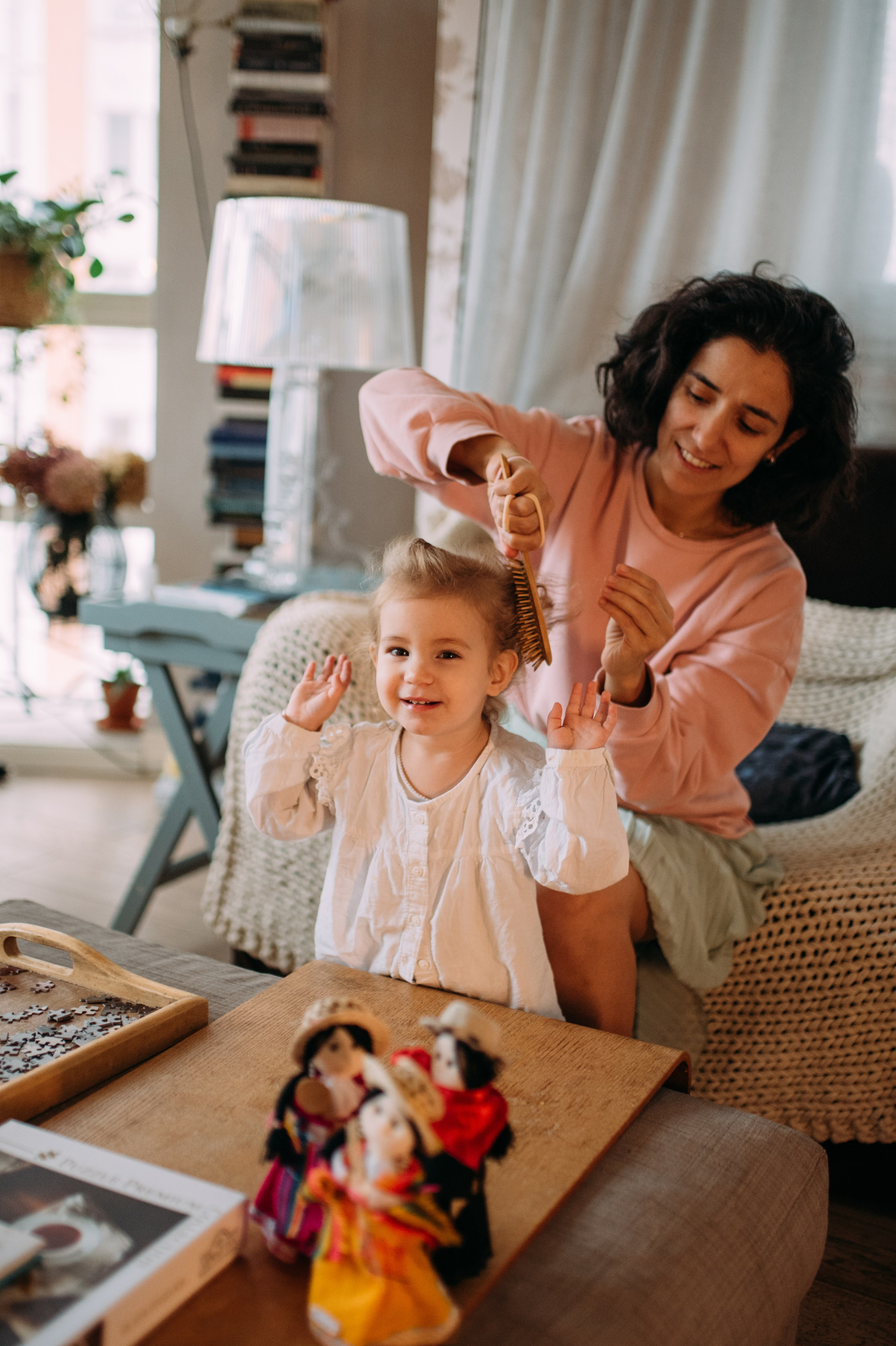 Саэлита и Каталина. Домашняя уютная съемка
