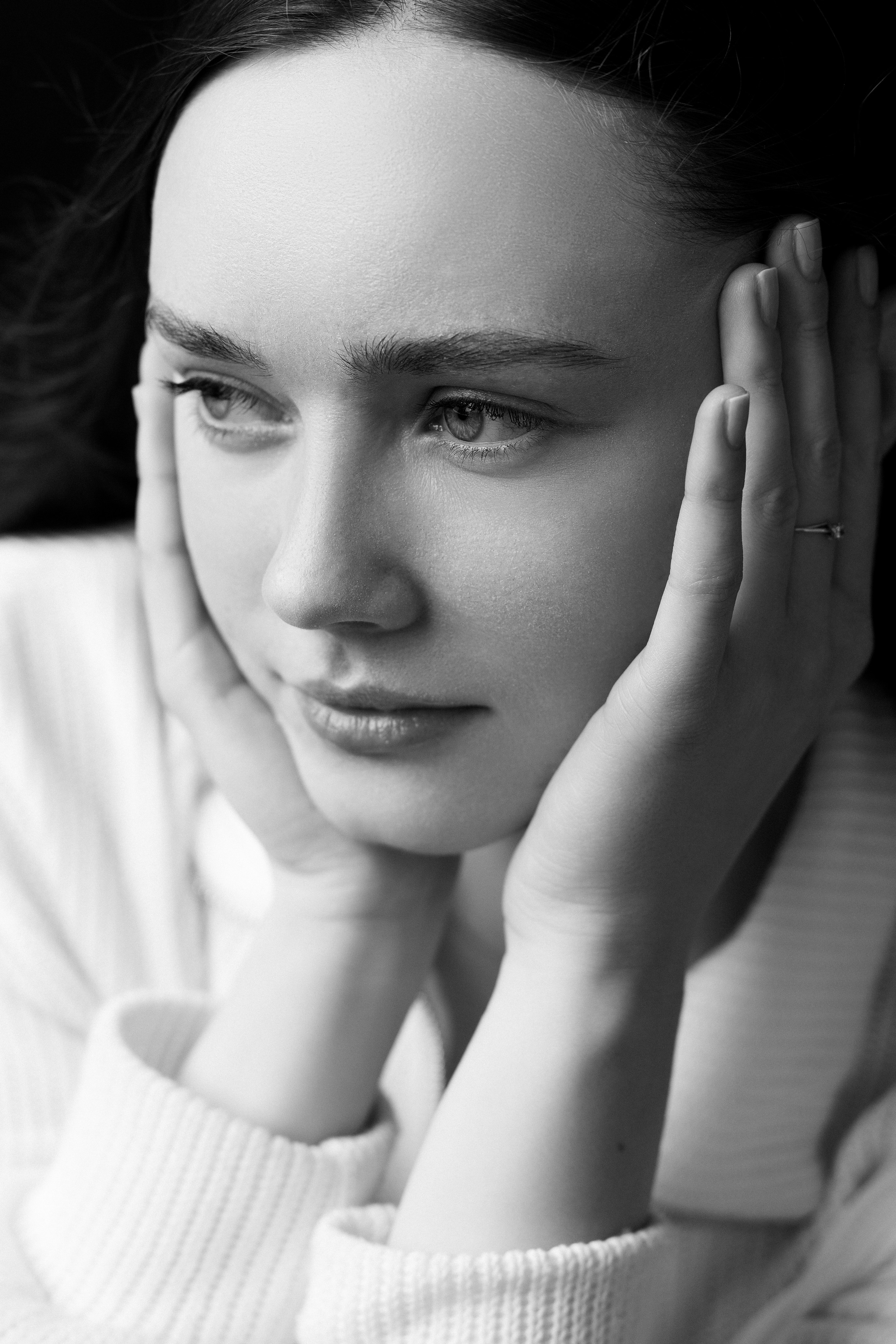 Женский портрет в студии. Фотограф Минск