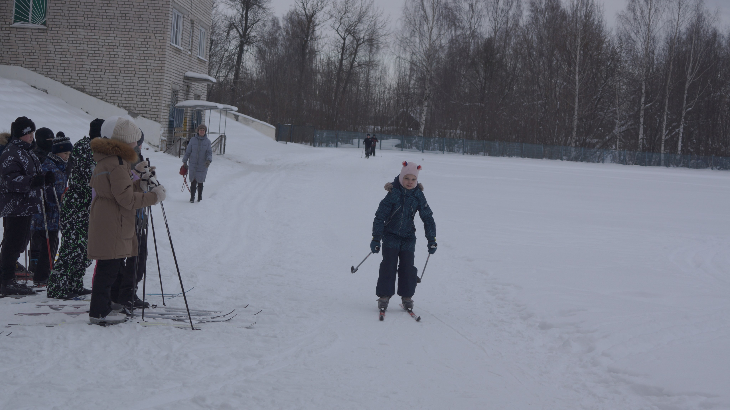 2026 февраль школа 36 Переборы День здоровья. Городок на Волге