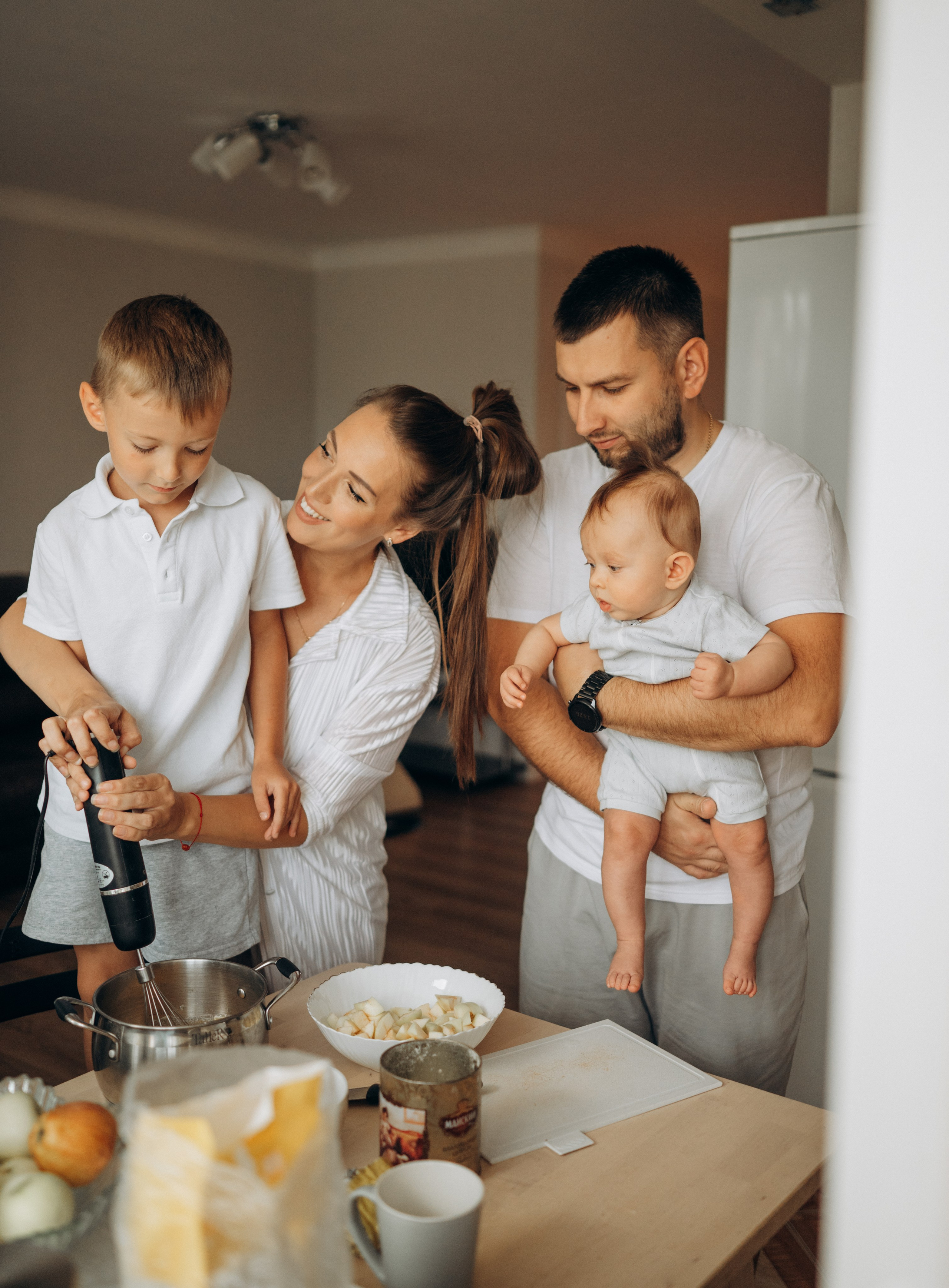 Печем пирог. Семейный и женский фотограф Вероника Никкор