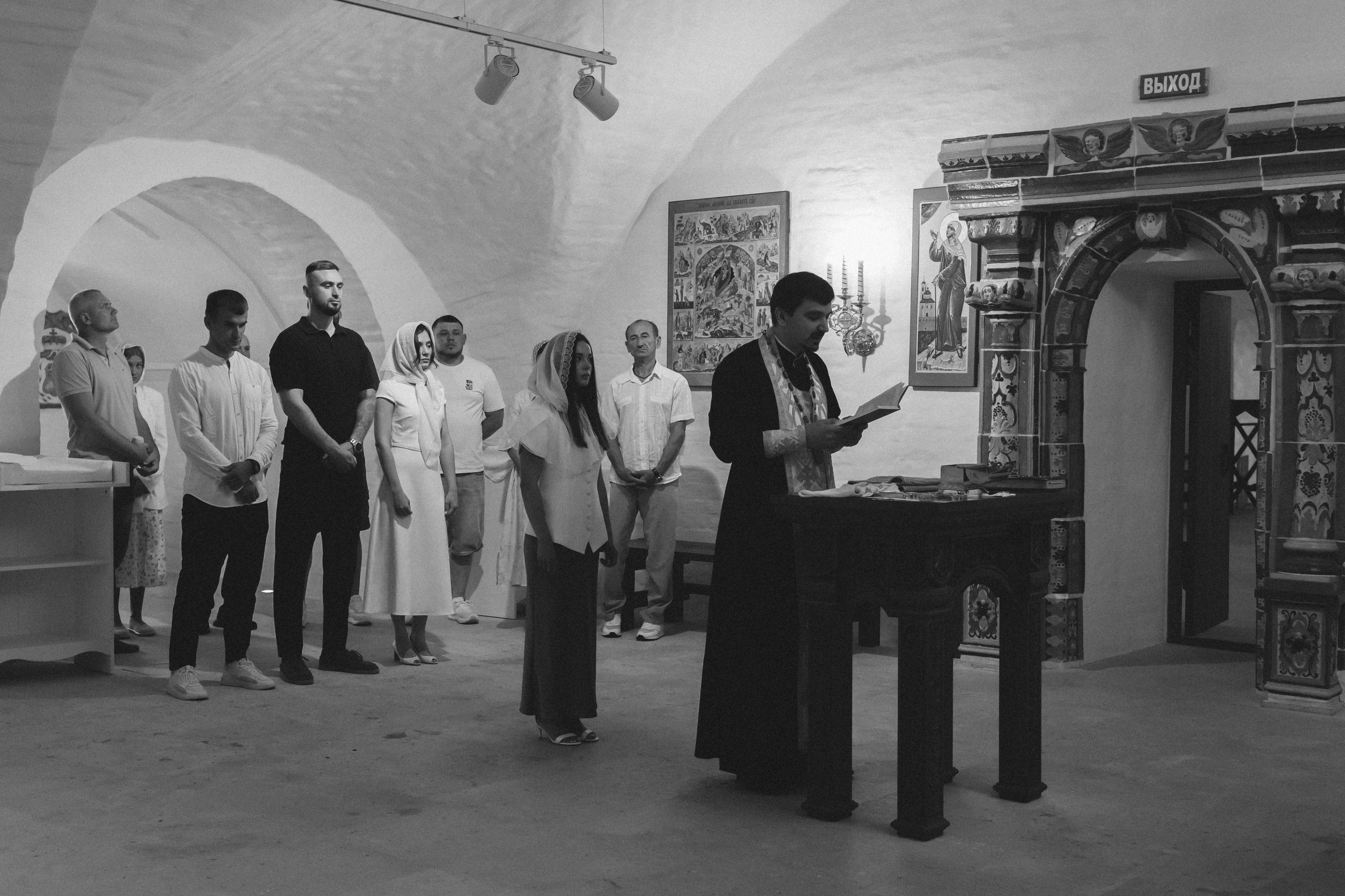 Крещении Мии. Фотограф Ирина Панина