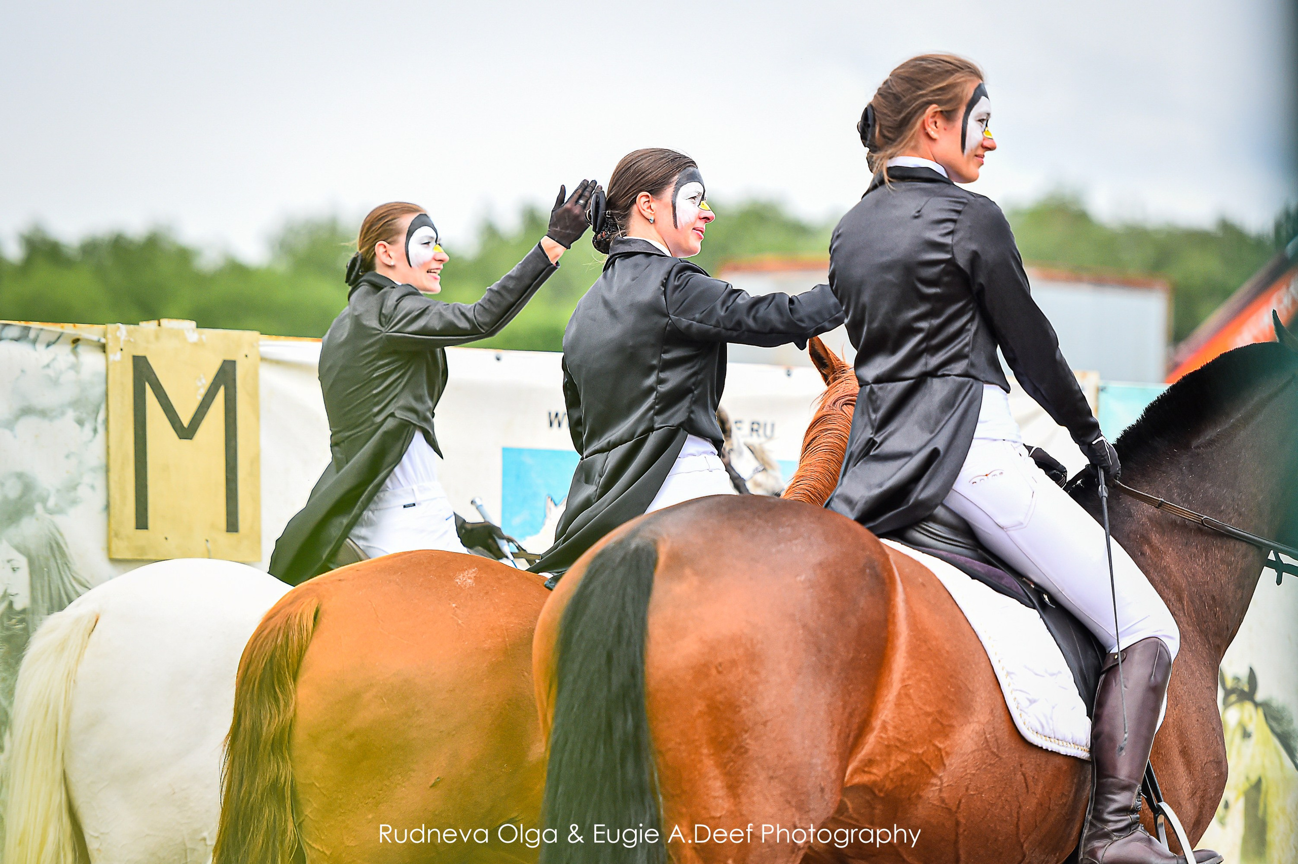 КСК Горки — традиционный Ежегодный Костюмированный КЮР- 2024. ТУРНИРНАЯ КОННАЯ ФОТОГРАФИЯ, Руднева Ольга и Евгений Адеев