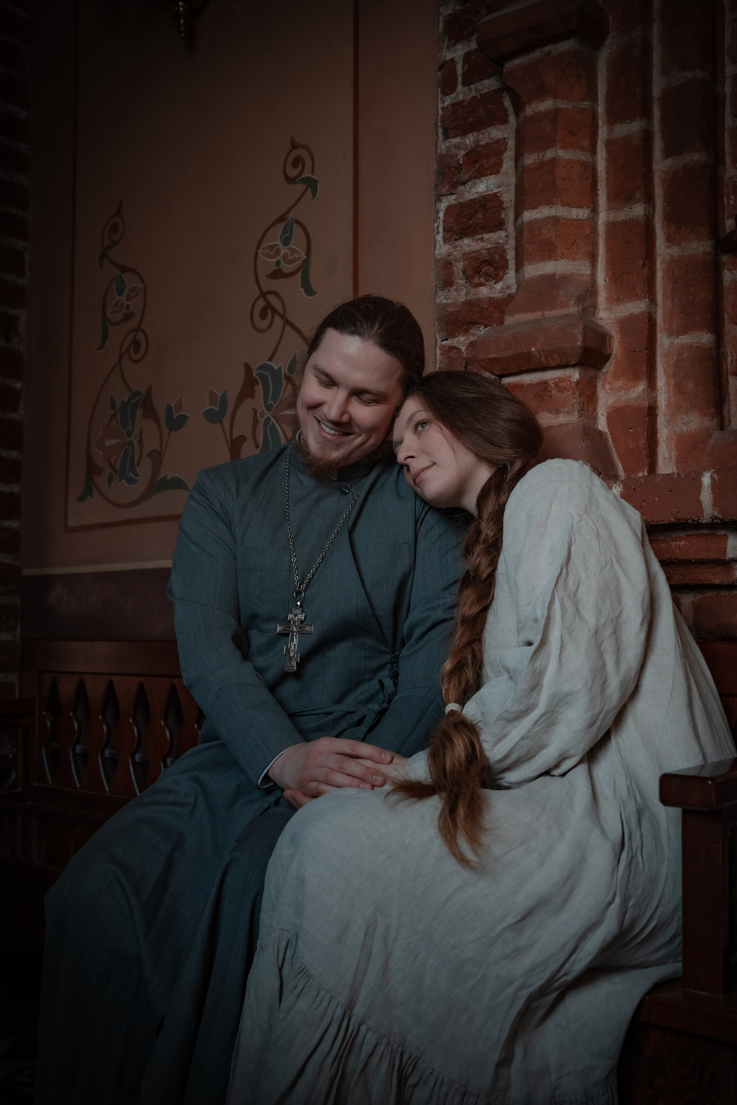 Отец Димитрий с матушкой. Shamirov Arkadiy