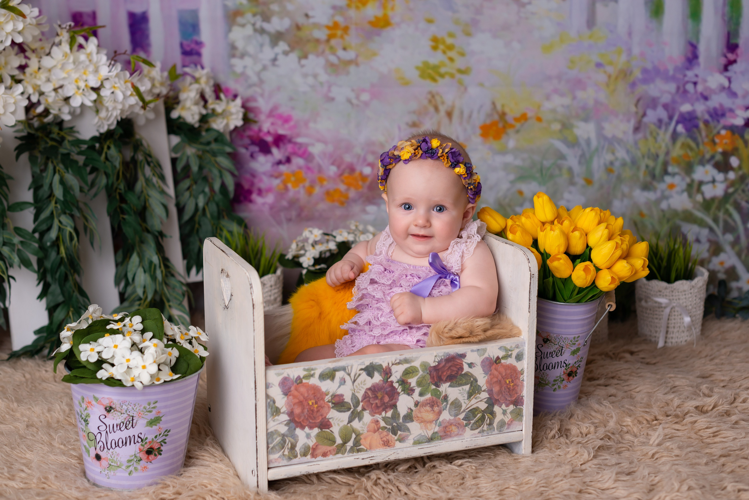 Фотосессия на полгода. Детская фотостудия «Мандаринка» | Детский фотограф Краснодар