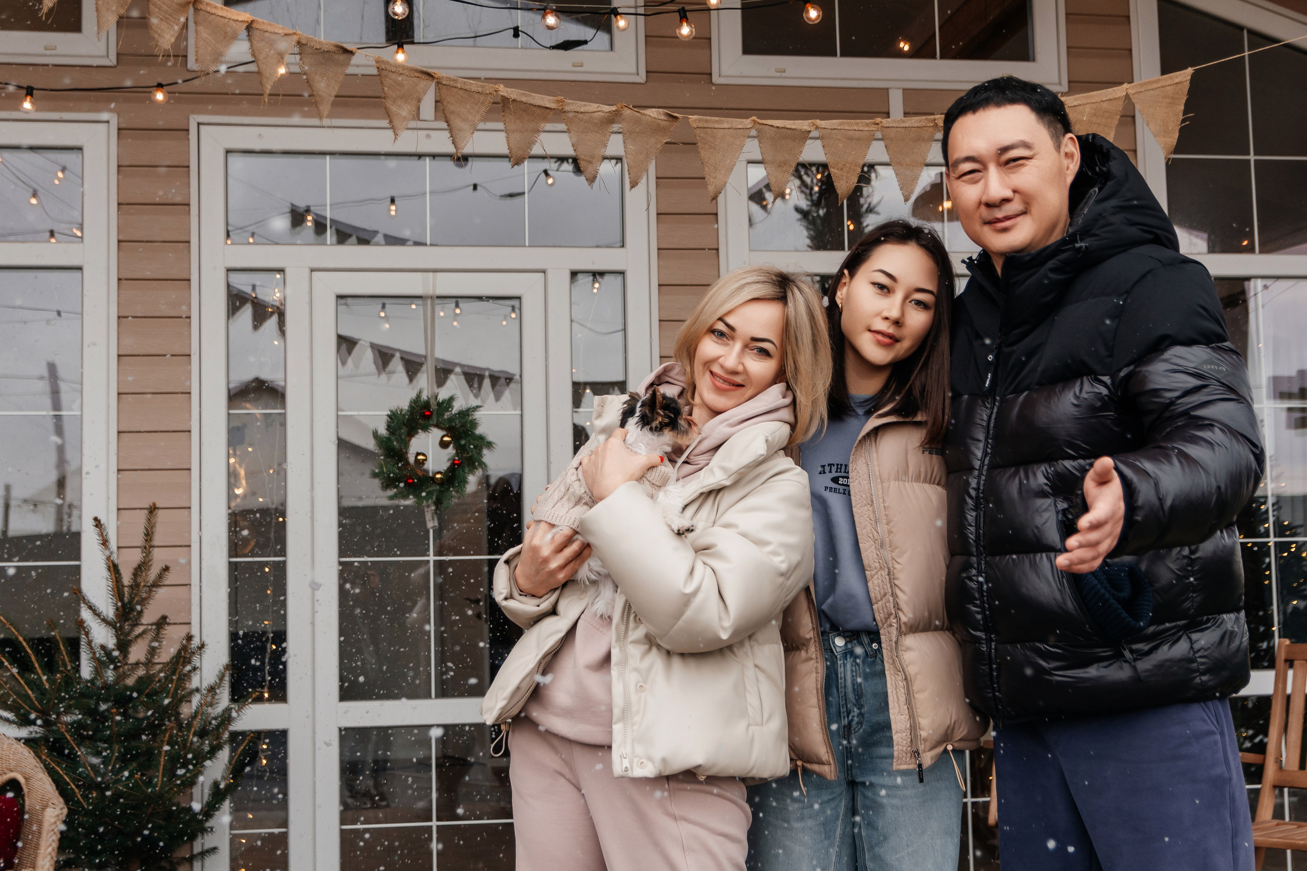 Новогодняя семейная фотосессия. Семейный и детский фотограф Кущ Наташа