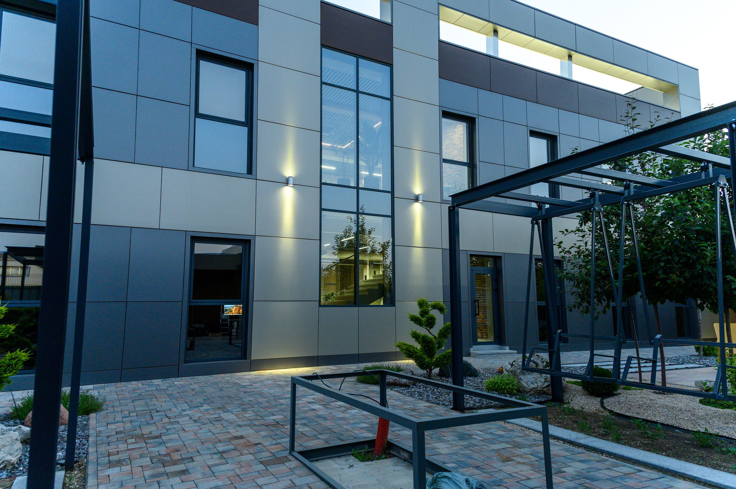 Архитектурная подсветка фасадов зданий. Вячеслав Скрипник Фотограф Краснодар