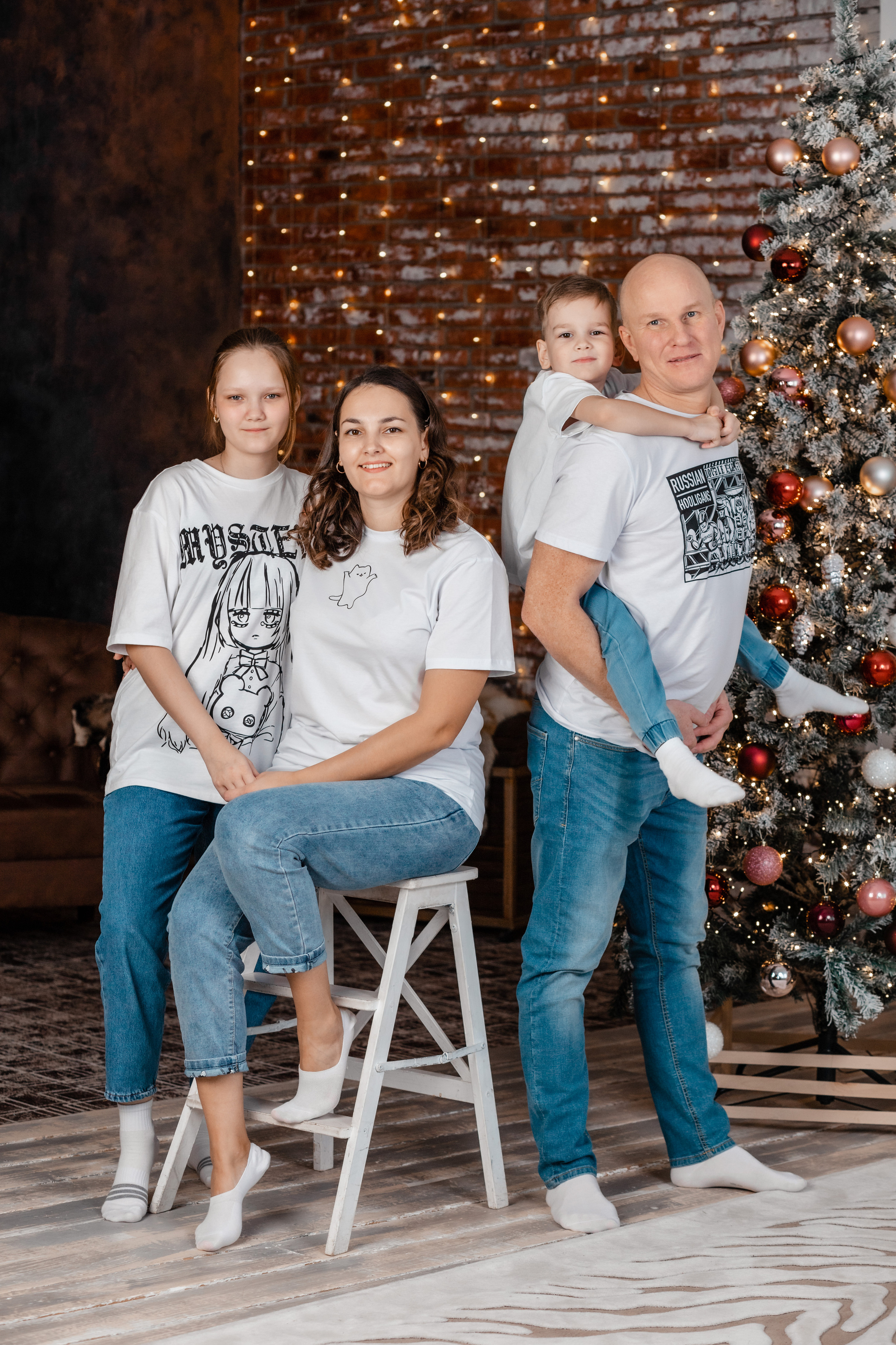 Семейная новогодняя фотосессия. Свадебный и Семейный фотограф г. Ижевск Гульназ Солдатова. Гульназ фото