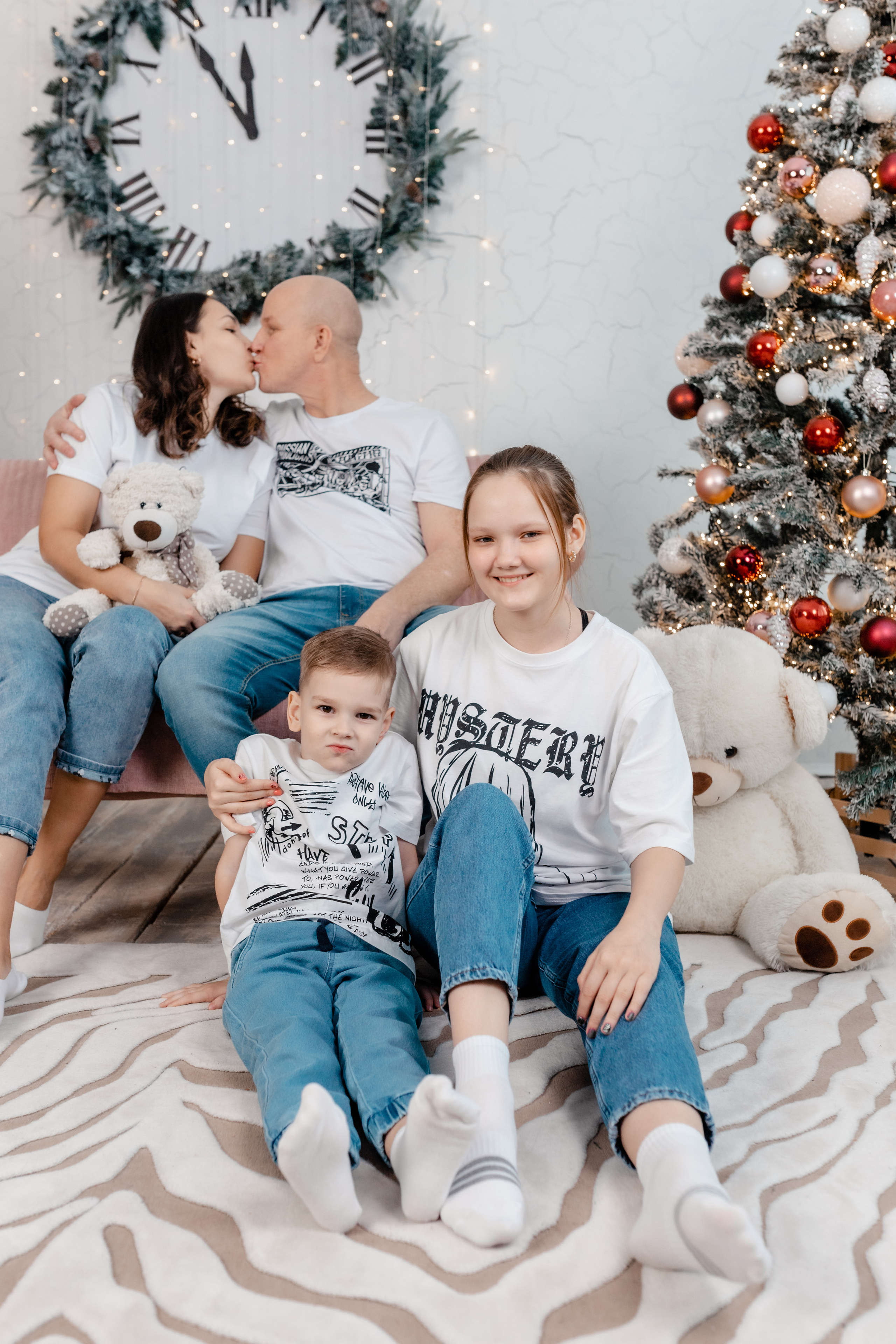 Семейная новогодняя фотосессия. Свадебный и Семейный фотограф г. Ижевск Гульназ Солдатова. Гульназ фото