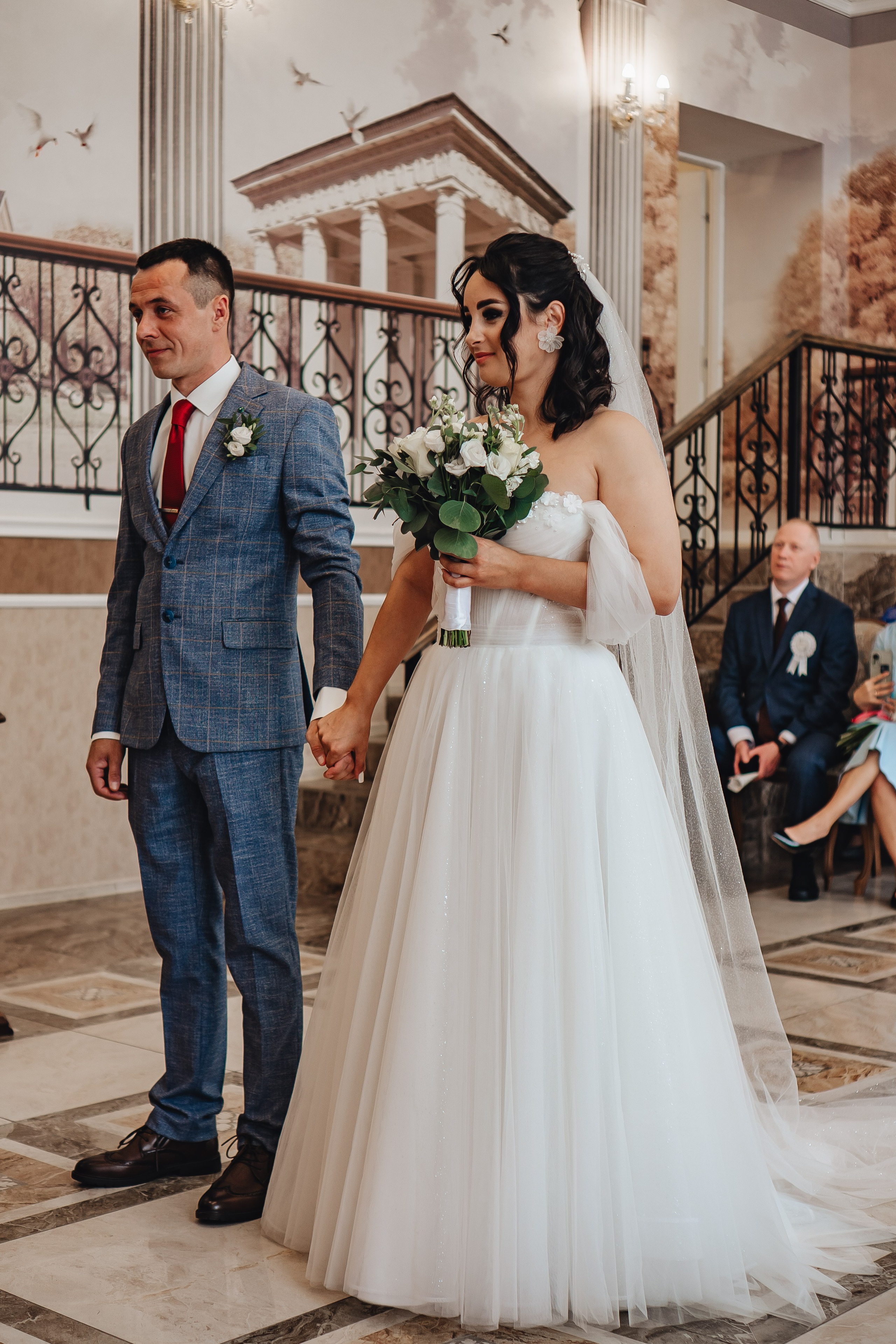 СВАДЕБНАЯ СЬЕМКА В ЗАГСЕ НА МОСКОВСКОМ ПРОСПЕКТЕ. Профессиональный фотограф, Санкт-Петербург — Виктория Богомолова