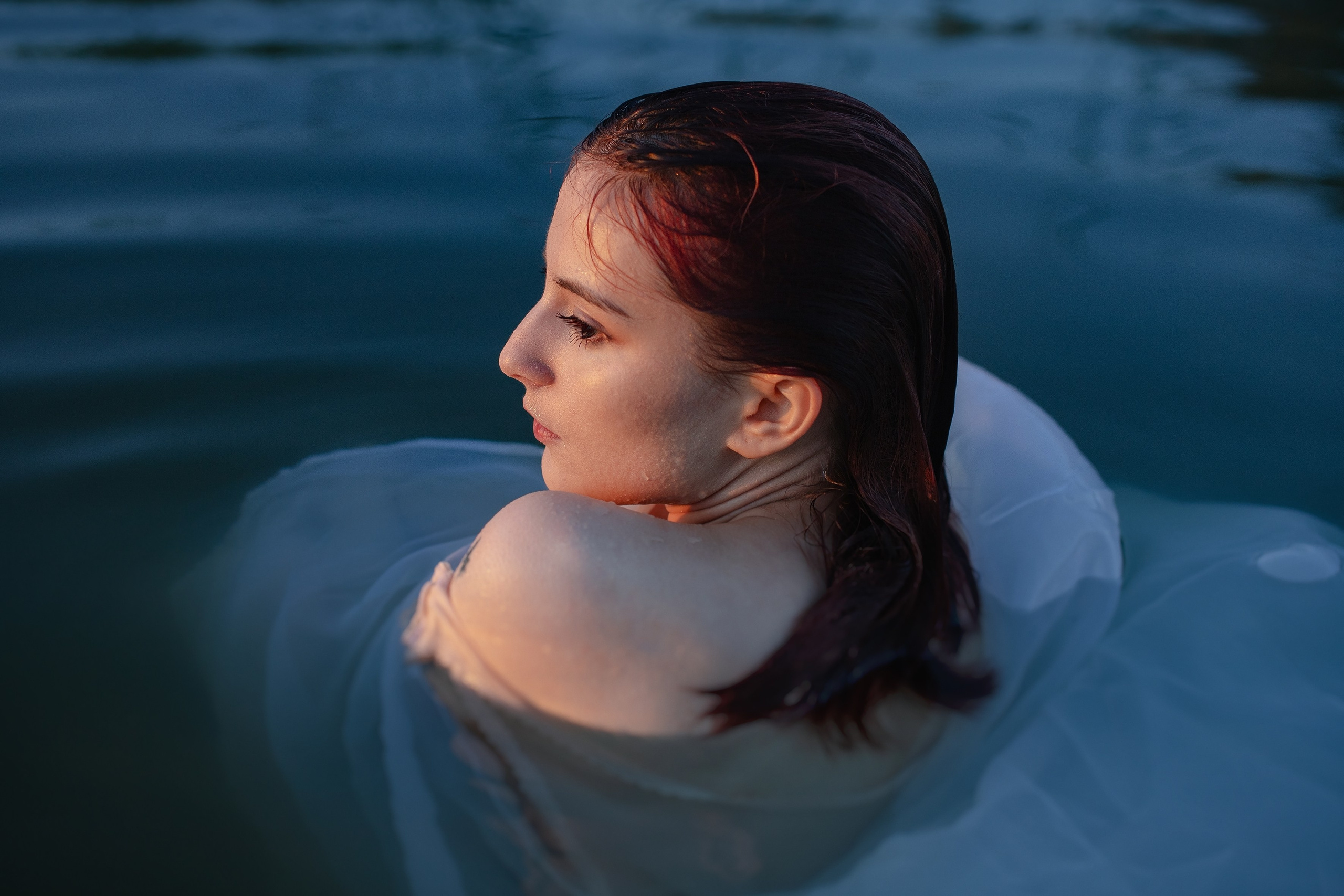 Творческая съемка на озере. Фотограф Минск Елена Украинец