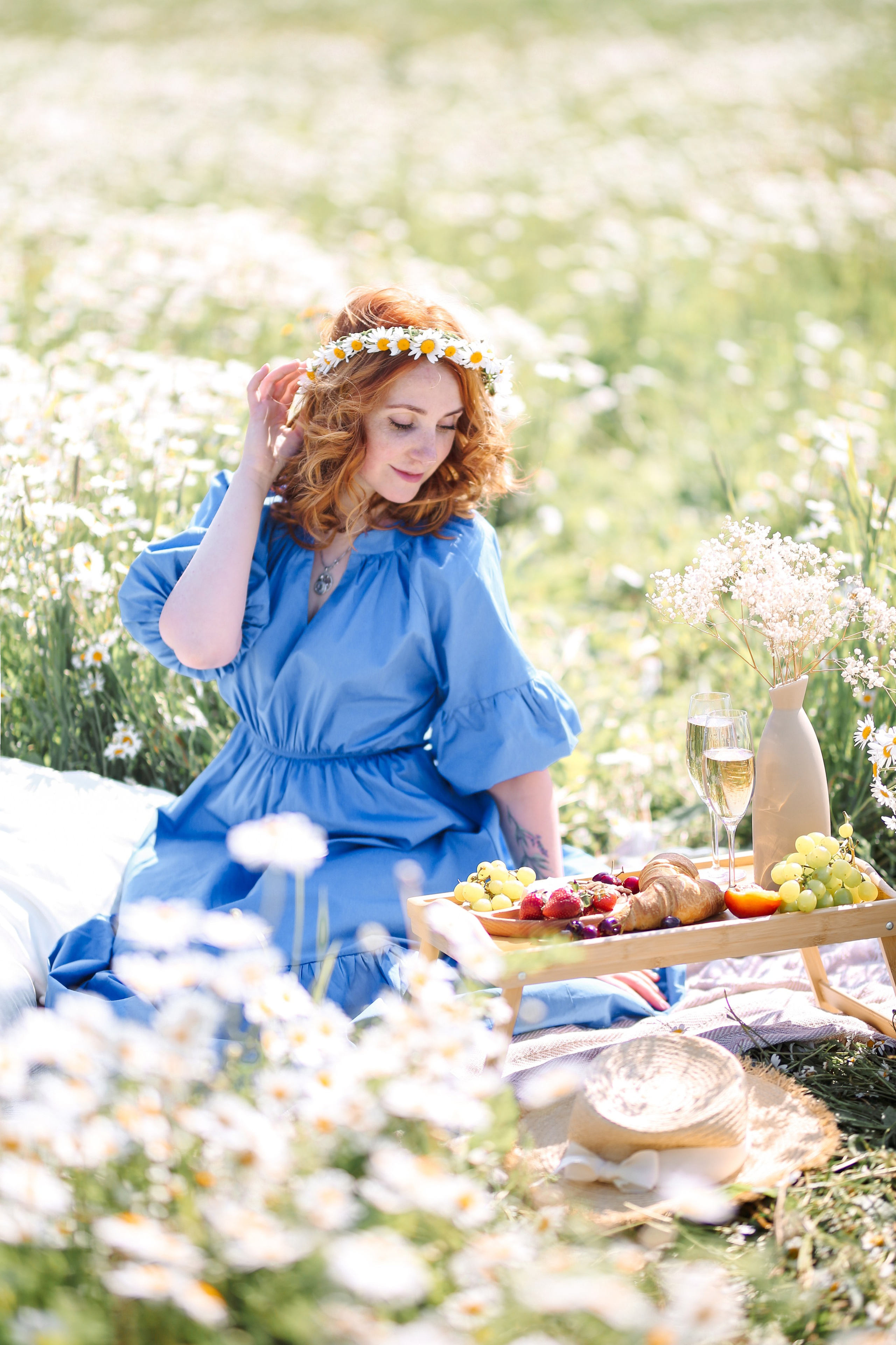 Ромашковое поле. Фотограф Анастасия Залевская