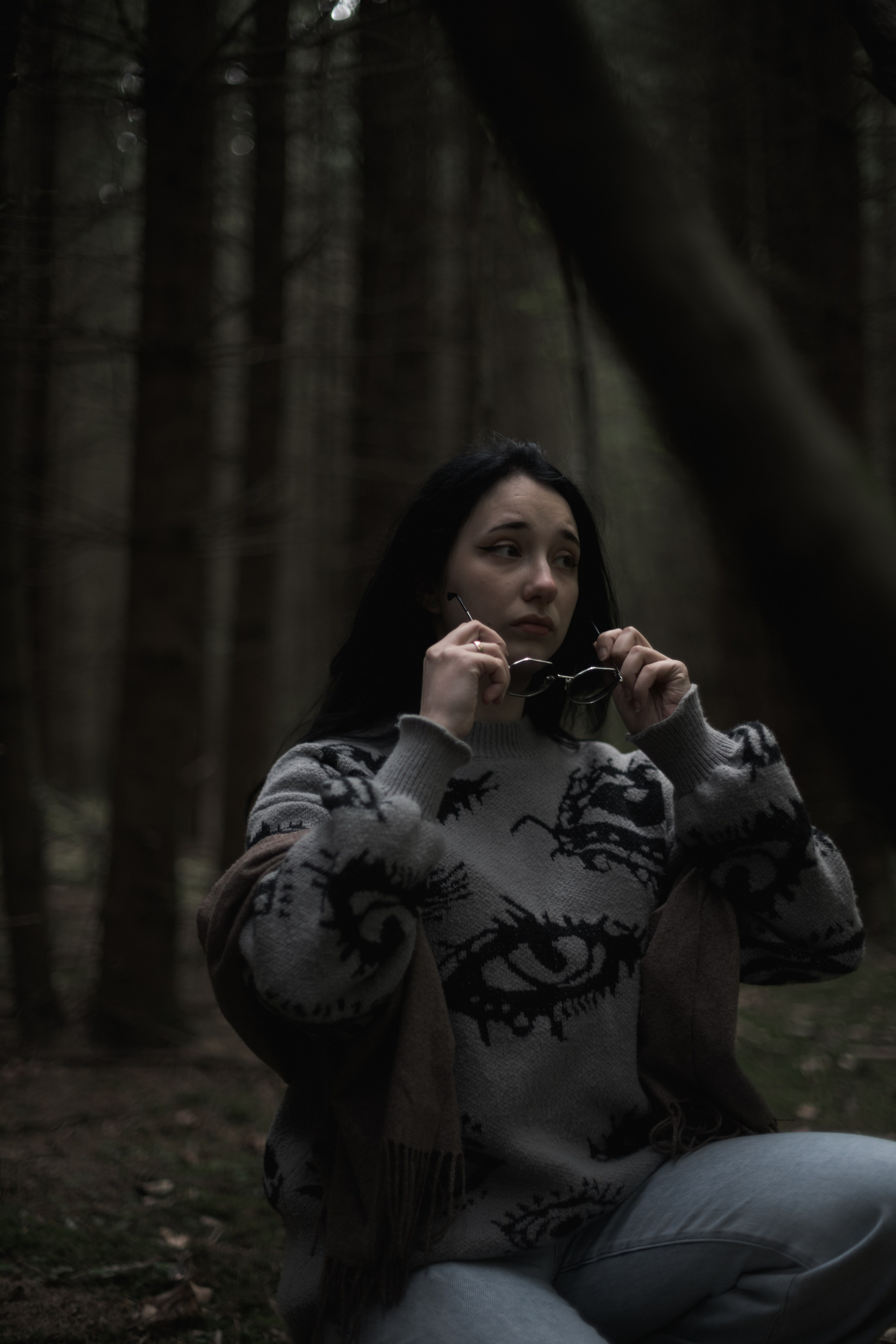 Полина Л — (Лесной массив). — Digital Noise —