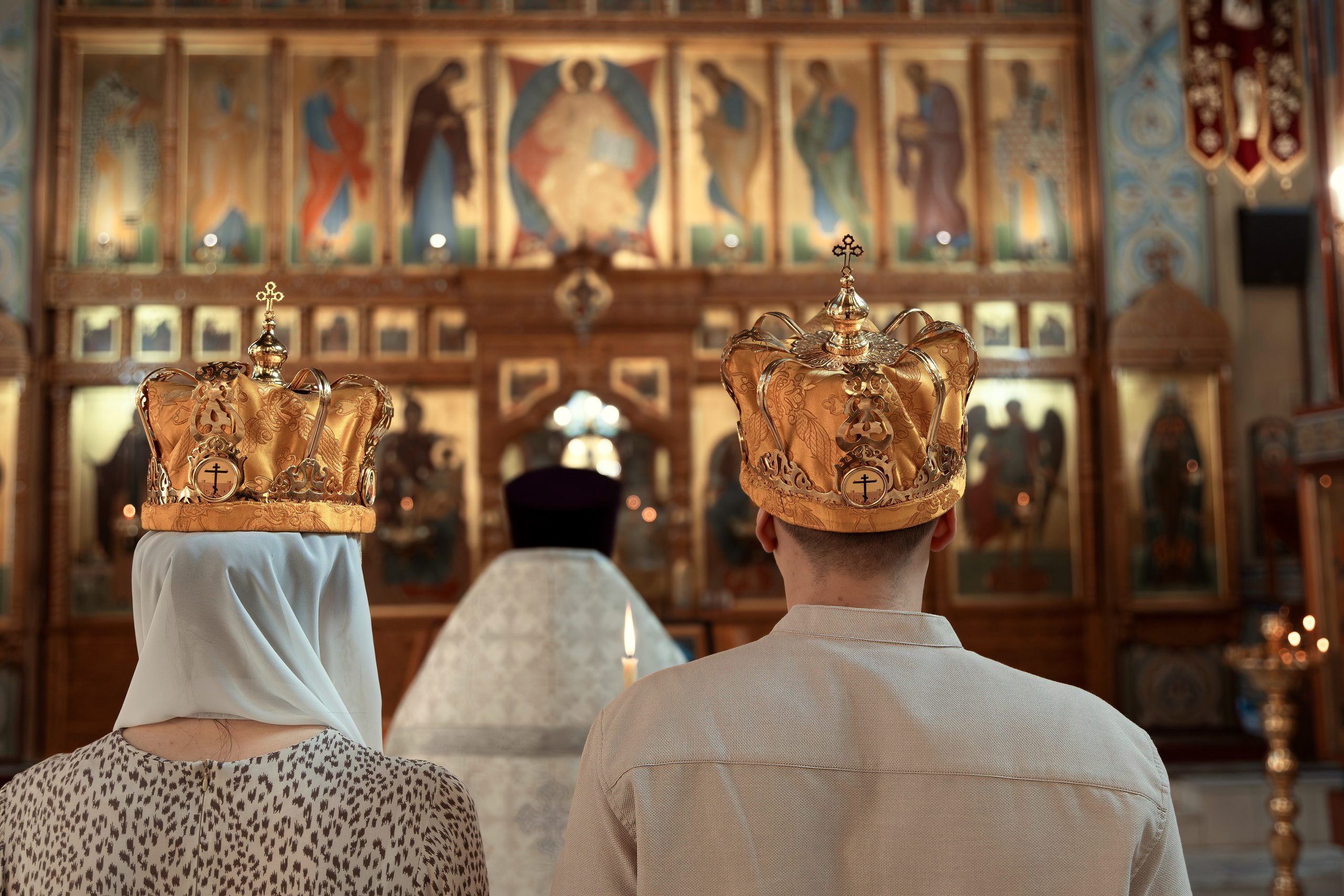 Венчание Максима и Юлии. ТОП Фотограф на Крещение и Венчание Железногорск Алексей Мещеряков