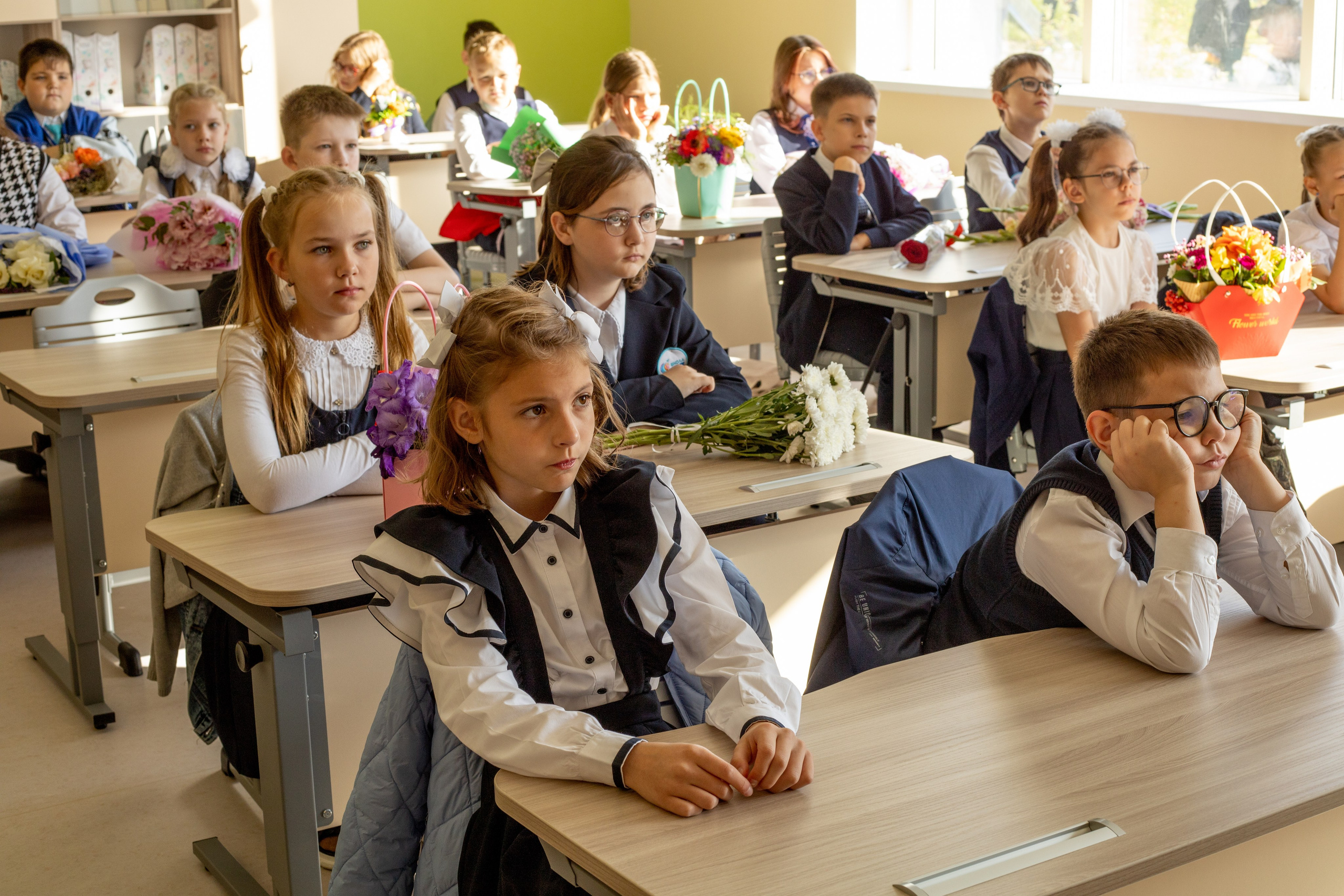 1 сентября. Школа 133. Фотограф новорожденных в Екатеринбурге