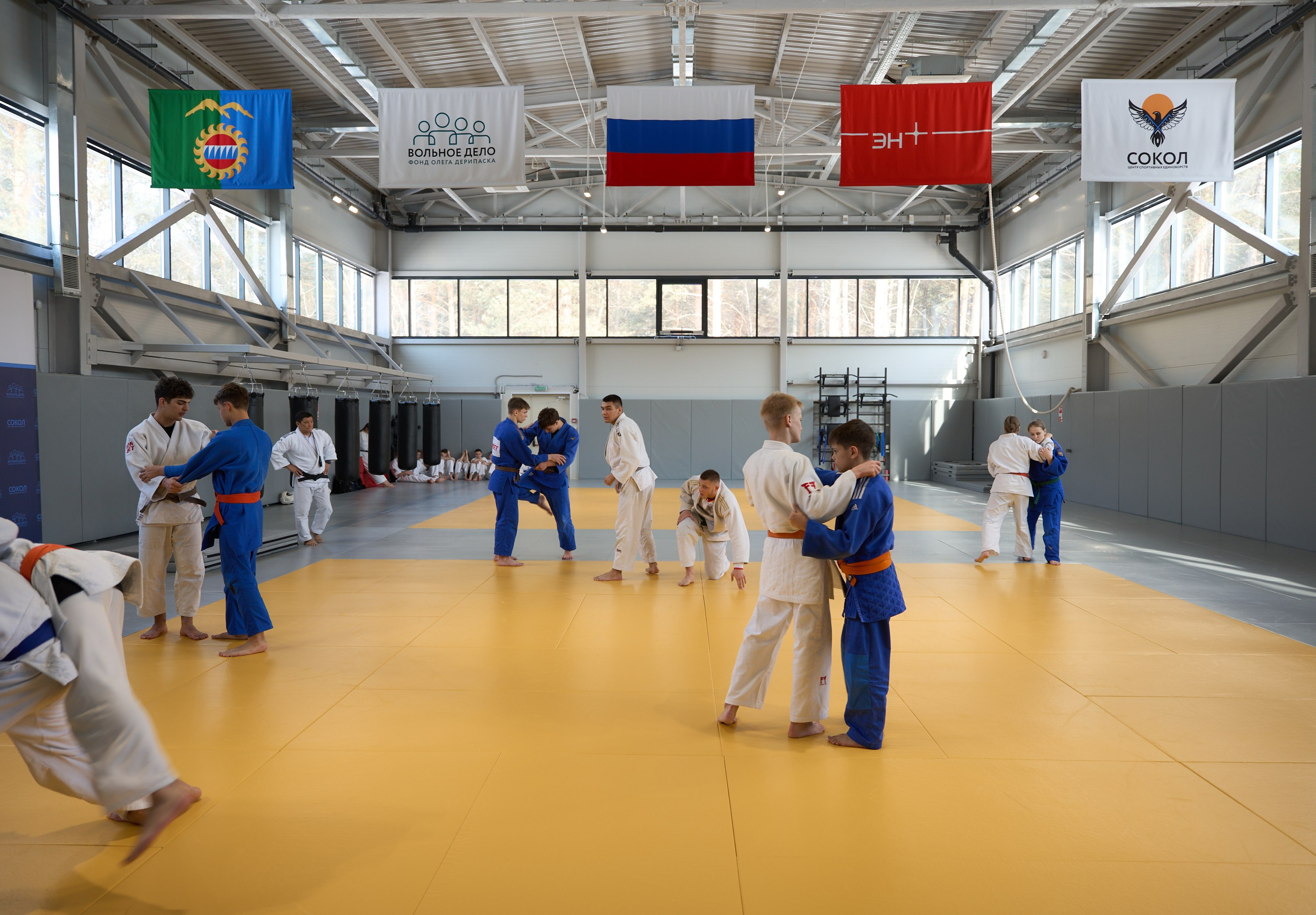 Открытие центров спортивных единоборств «Сокол» Красноярск/Дивногорск. Александр Сазонов Красноярск