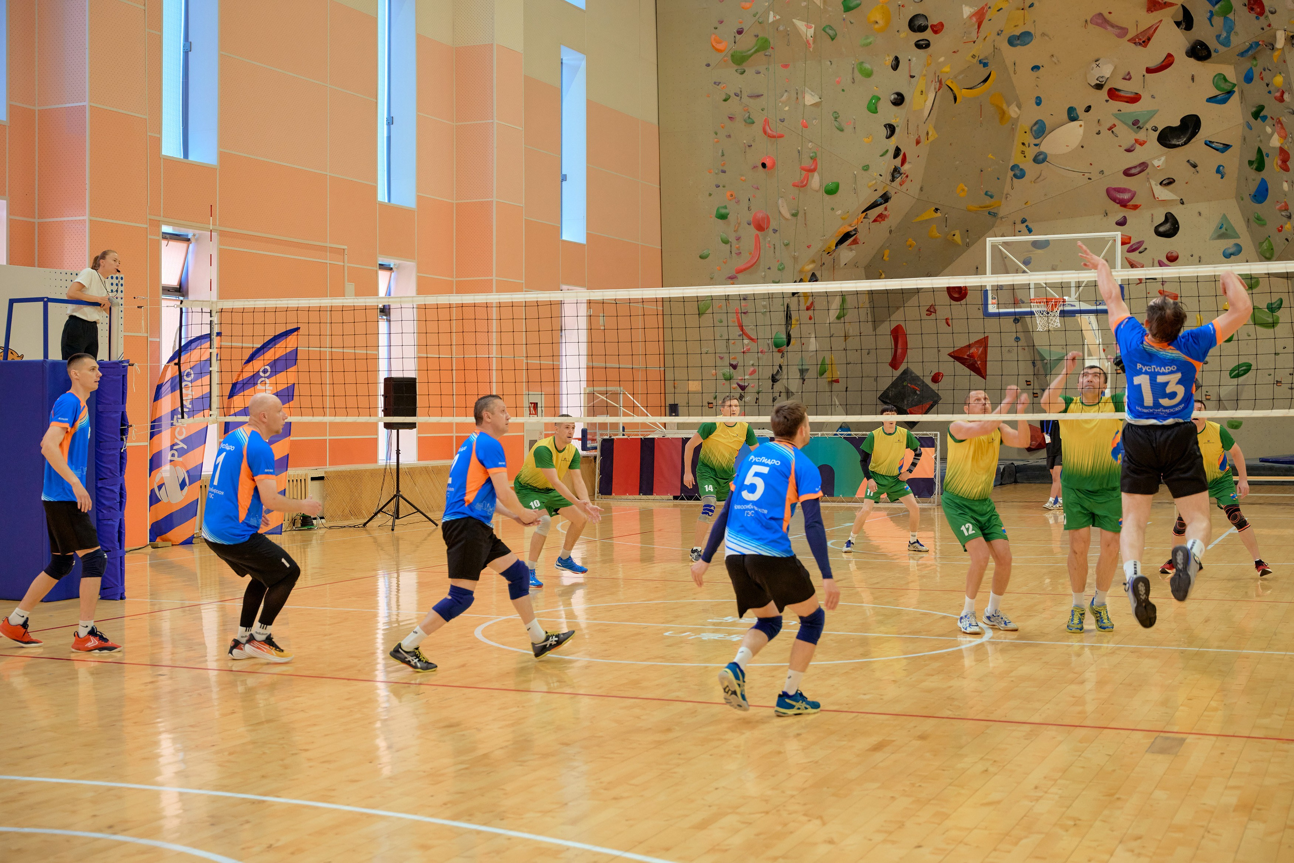 Спартакиада Группы РУСГИДРО | Волейбол. Александр Сазонов Красноярск