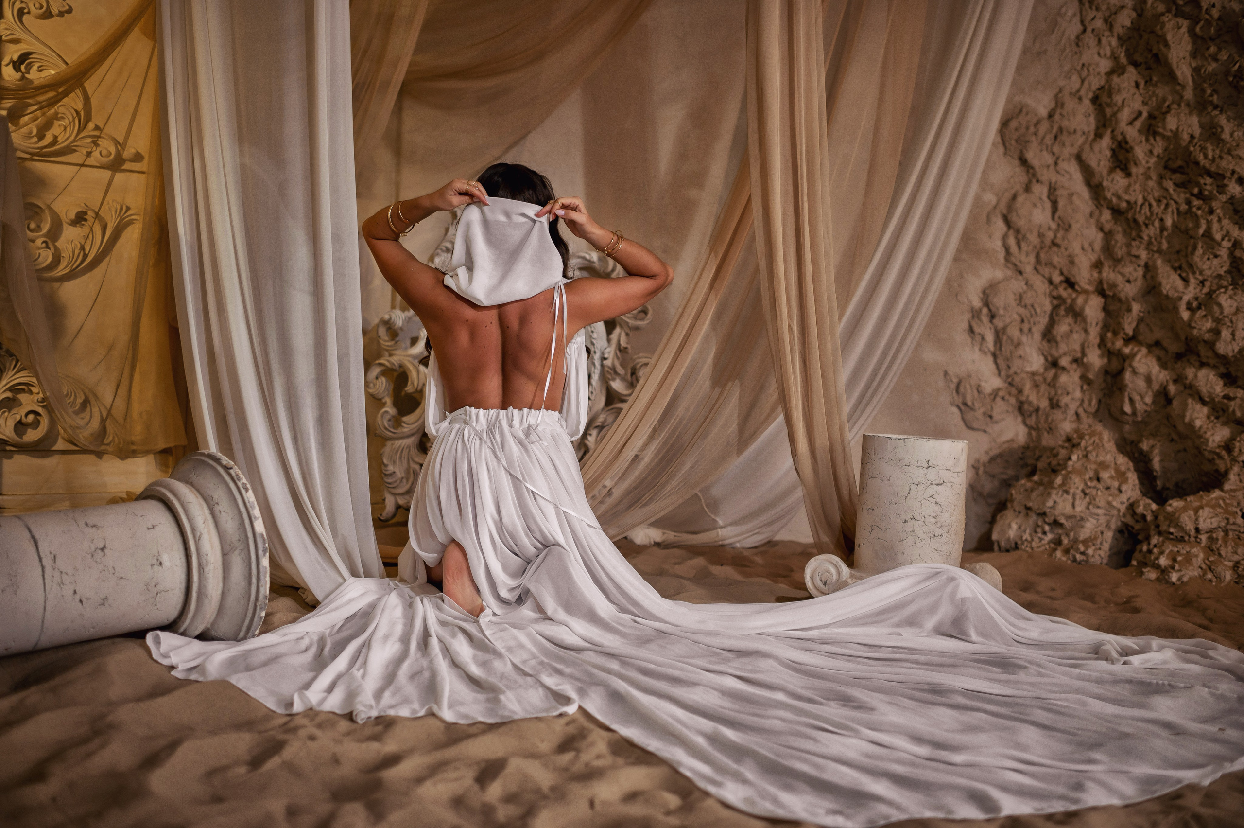 Образ греческой богини. Портретный, семейный и свадебный фотограф в Санкт-Петербурге и в Москве Ширяев Денис