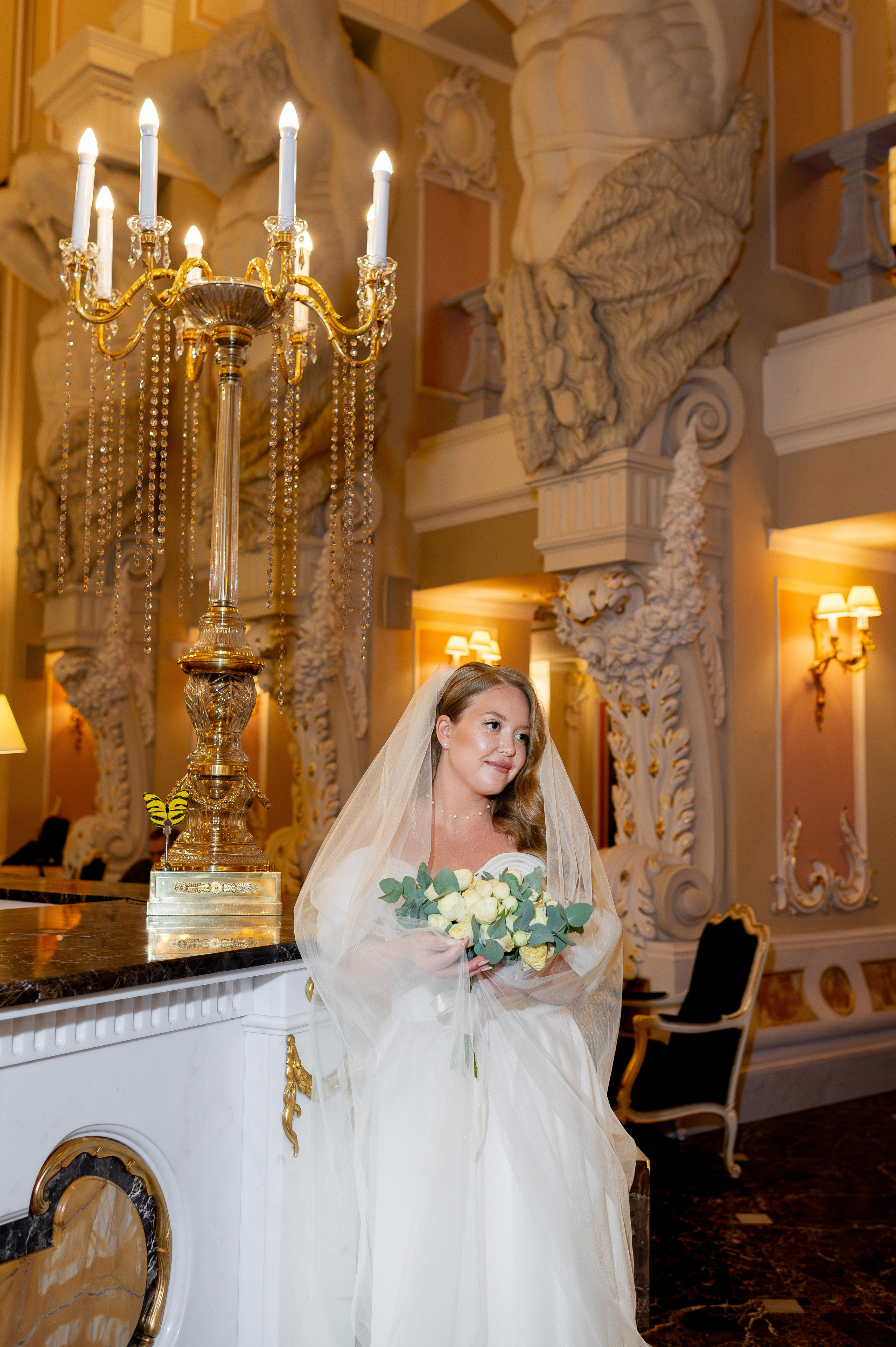 Надежда и Леонид (отель Талион Империал, Дворец Елисеевых). Портретный, семейный и свадебный фотограф в Санкт-Петербурге и в Пушкине Ширяев Денис