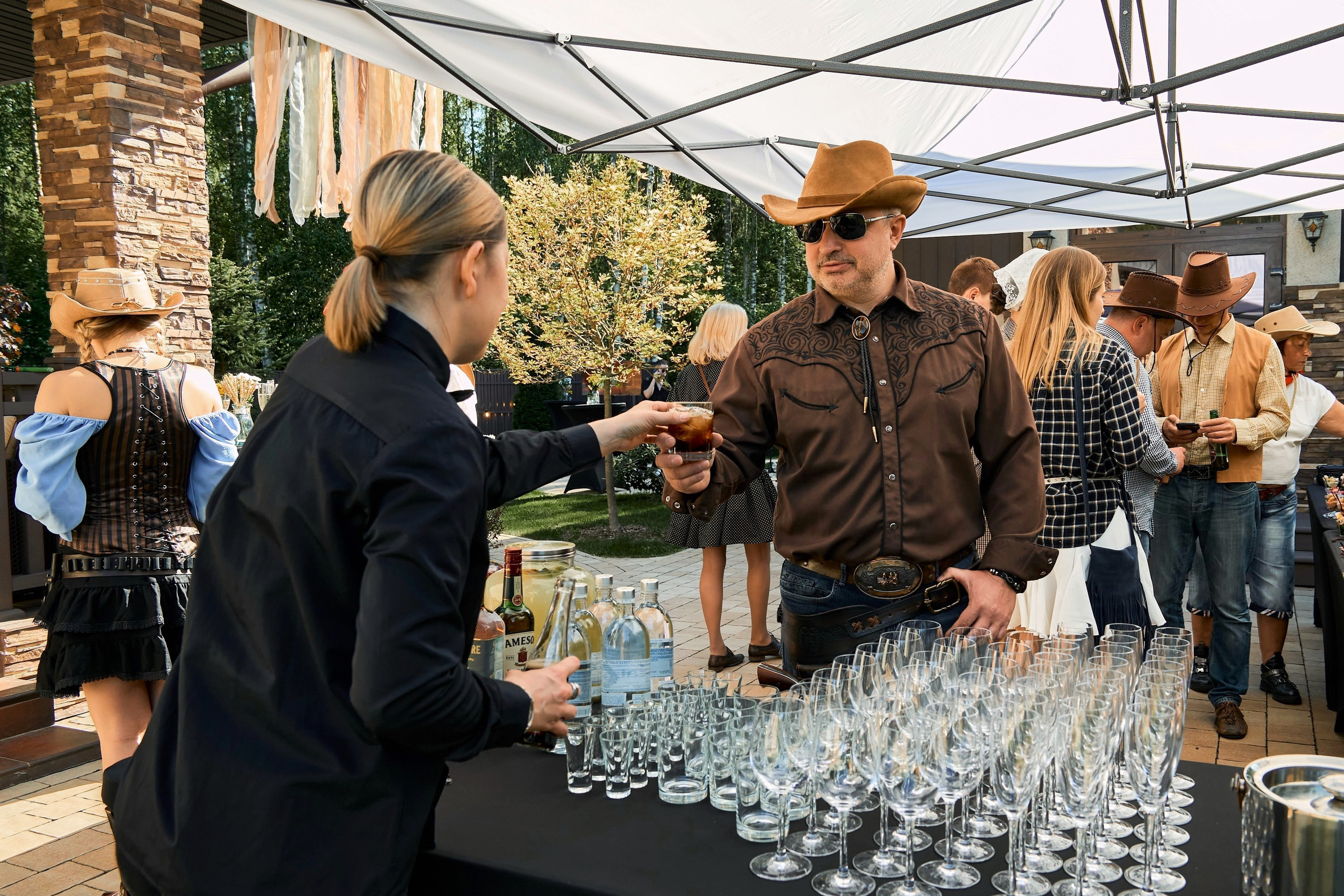 Денис & Алёна country party. Фотограф Ульяна Соколова Москва