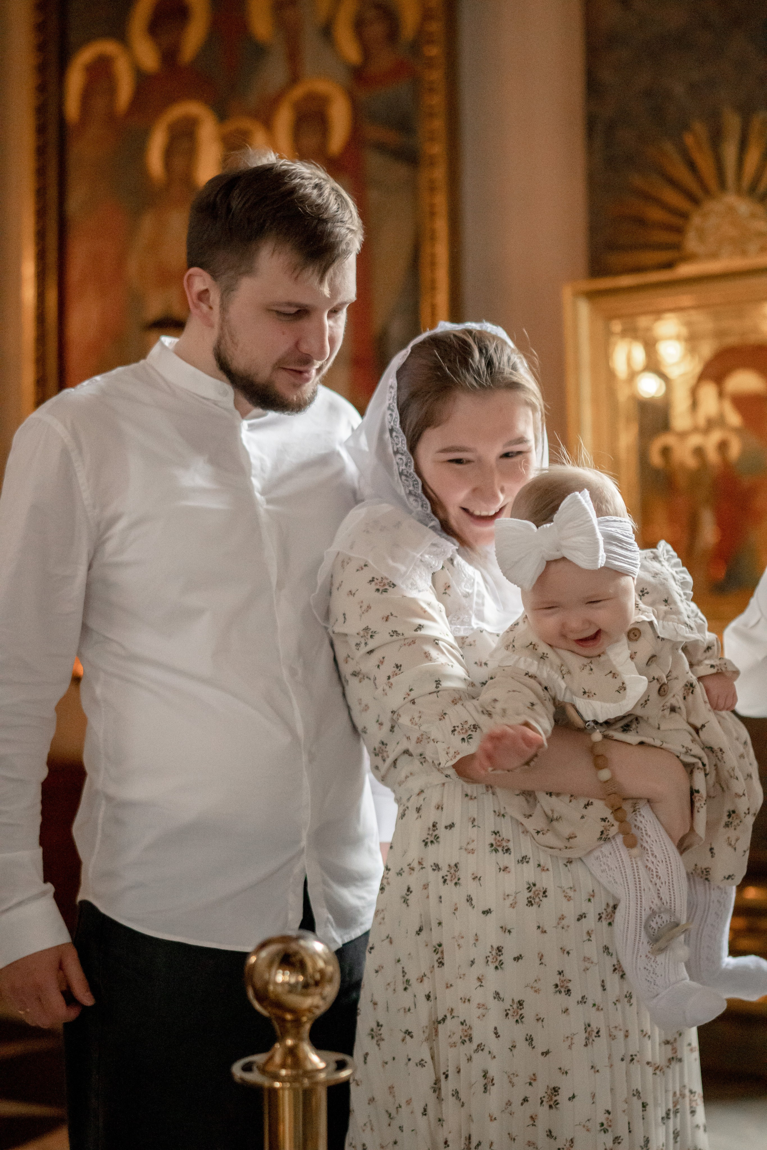 Съёмка Таинства Крещения в Казанском соборе. Семейный фотограф и видеограф Алёна Ким