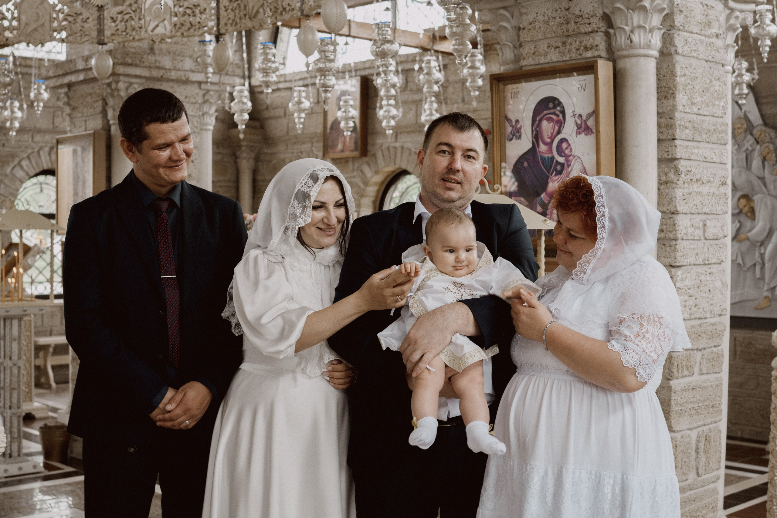 Крещение в храмовом комплексе ап.Петра и Павла. Семейный фотограф и видеограф Алёна Ким