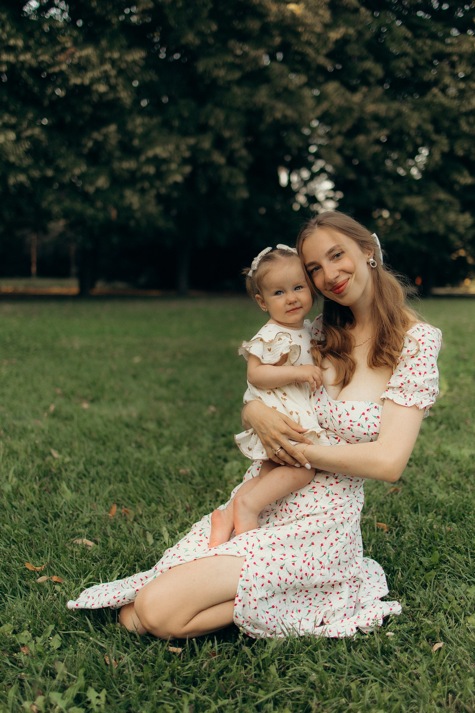Игорь, Мария и Анютка — дендрарий. Семейный фотограф в Краснодаре Храмова Анна