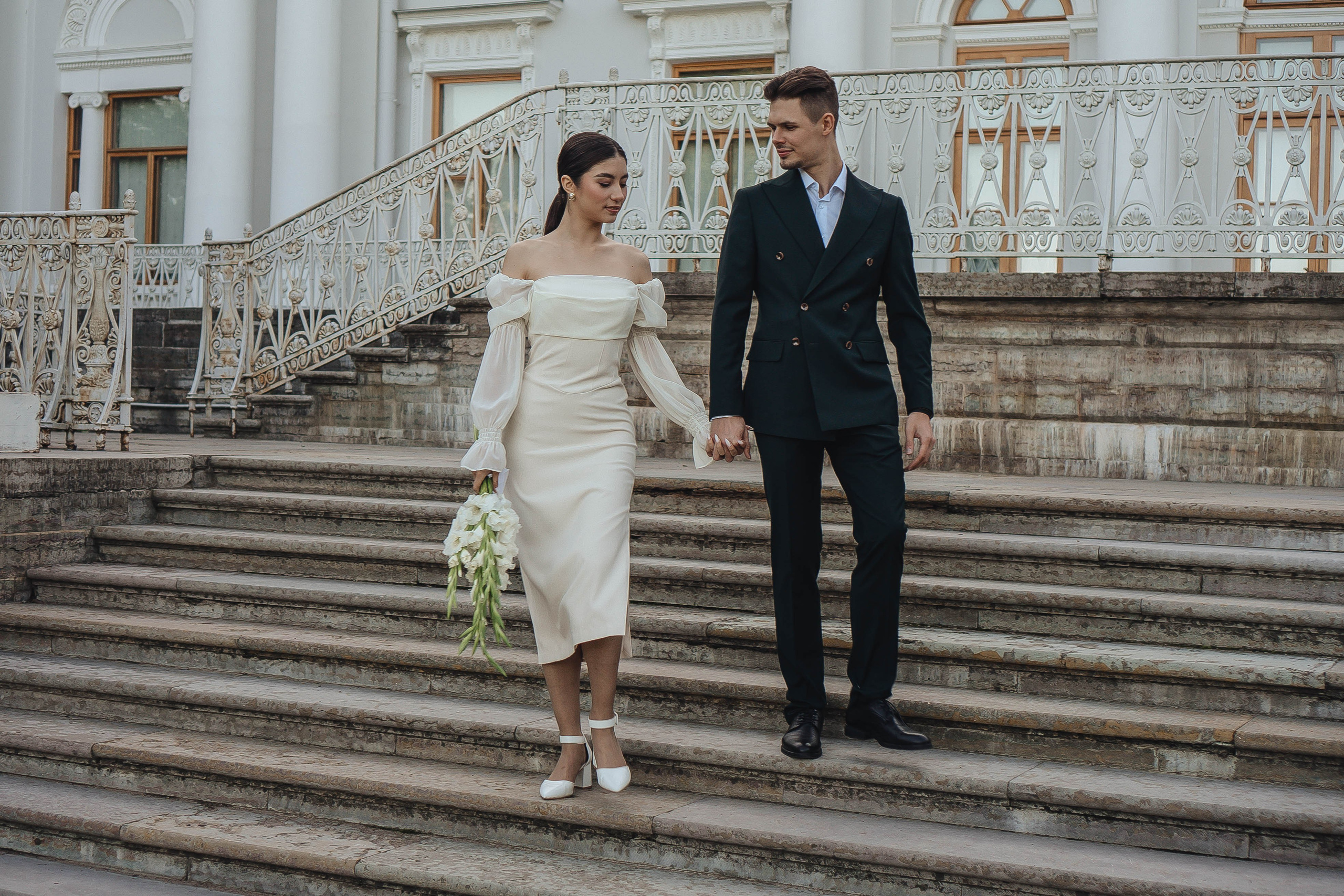 СВАДЕБНАЯ СЬЕМКА НА РАССВЕТЕ НА ЕЛАГИНОМ ОСТОРОВЕ. Профессиональный фотограф, Санкт-Петербург — Виктория Богомолова