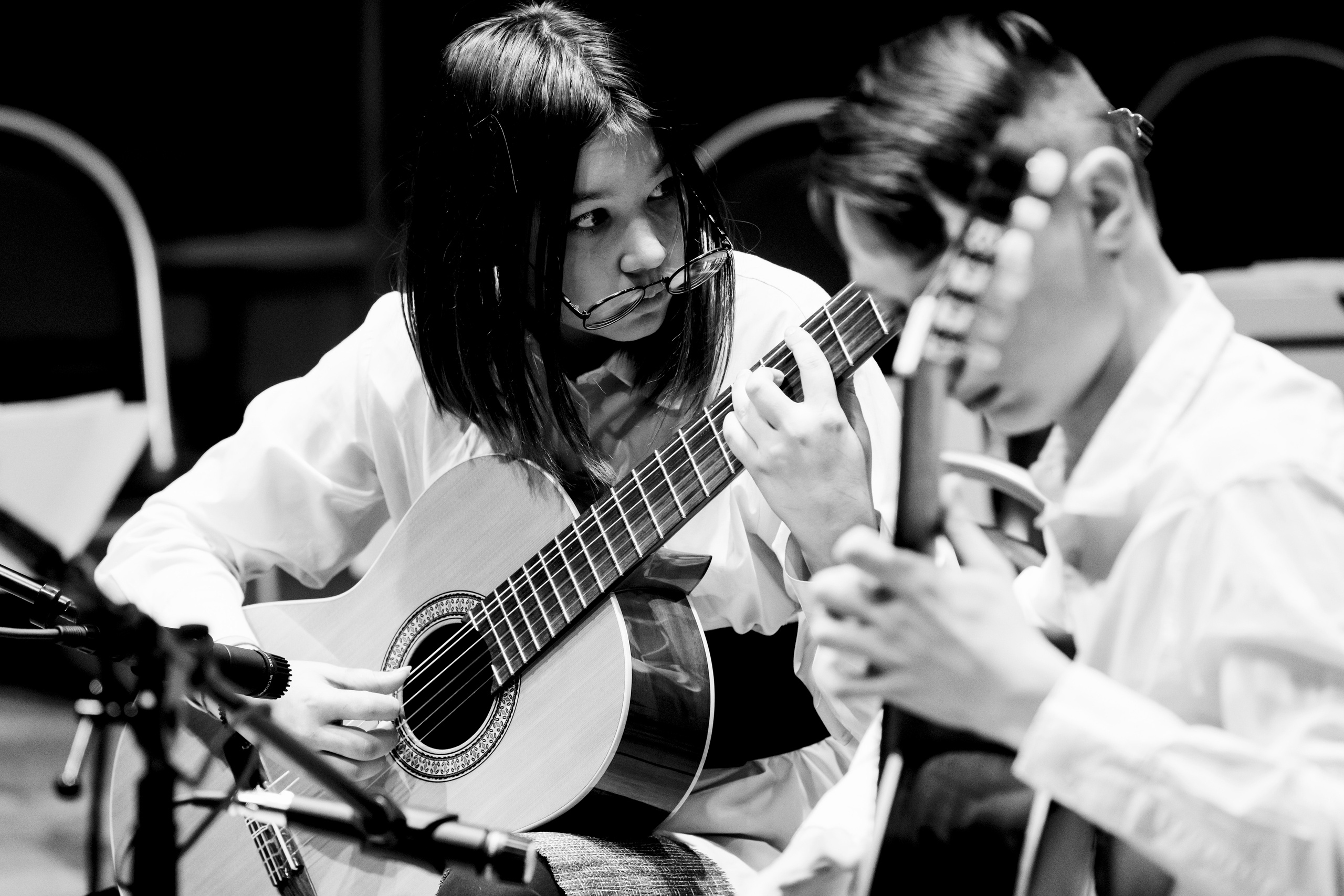 Детский гитарный ансамбль. Фотограф Андрей Гузеев