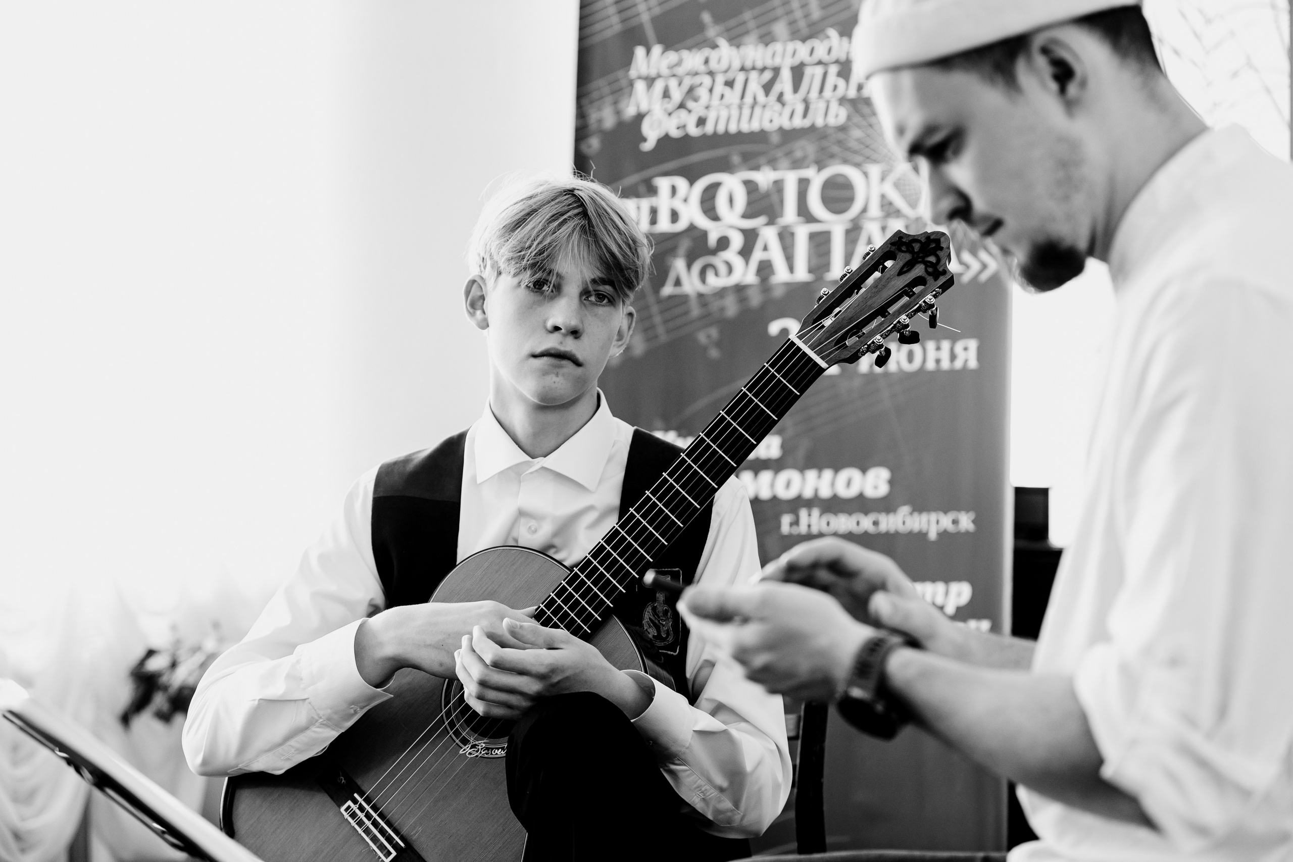Урок музыки. Фотограф Андрей Гузеев