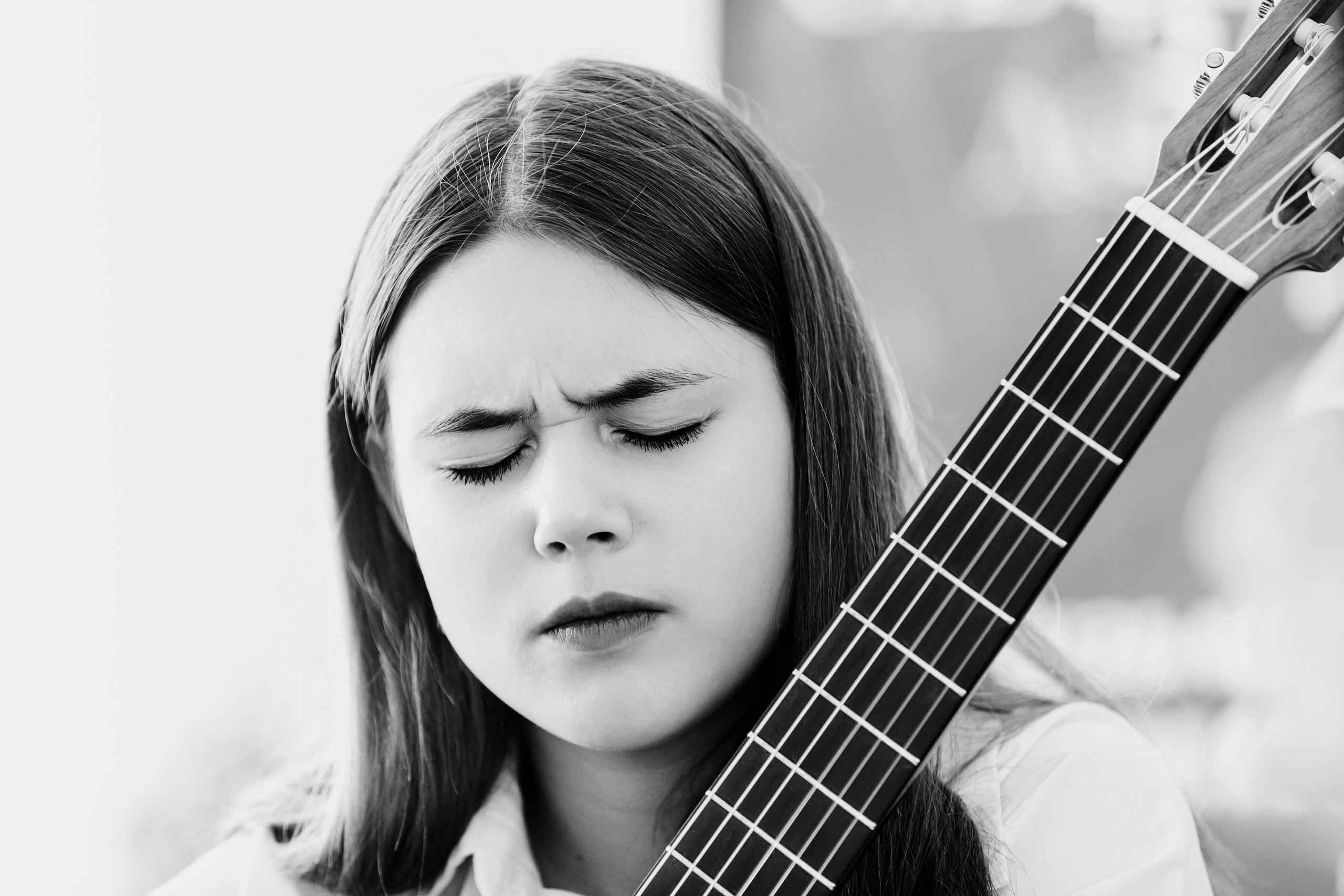 Урок музыки. Фотограф Андрей Гузеев