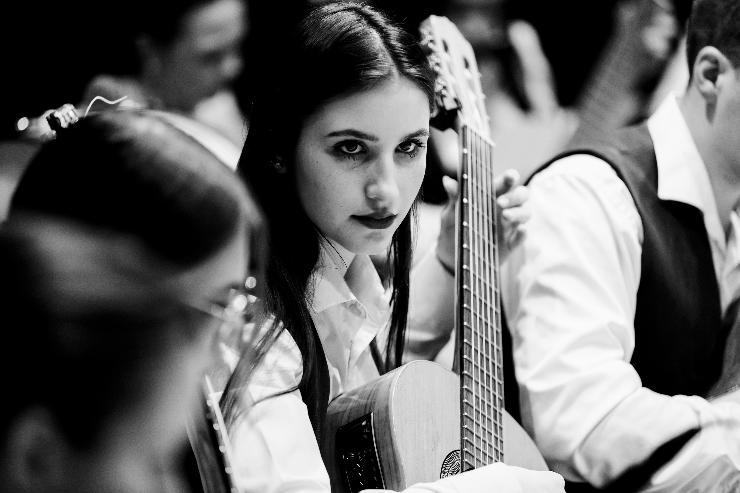 Детский гитарный ансамбль. Фотограф Андрей Гузеев