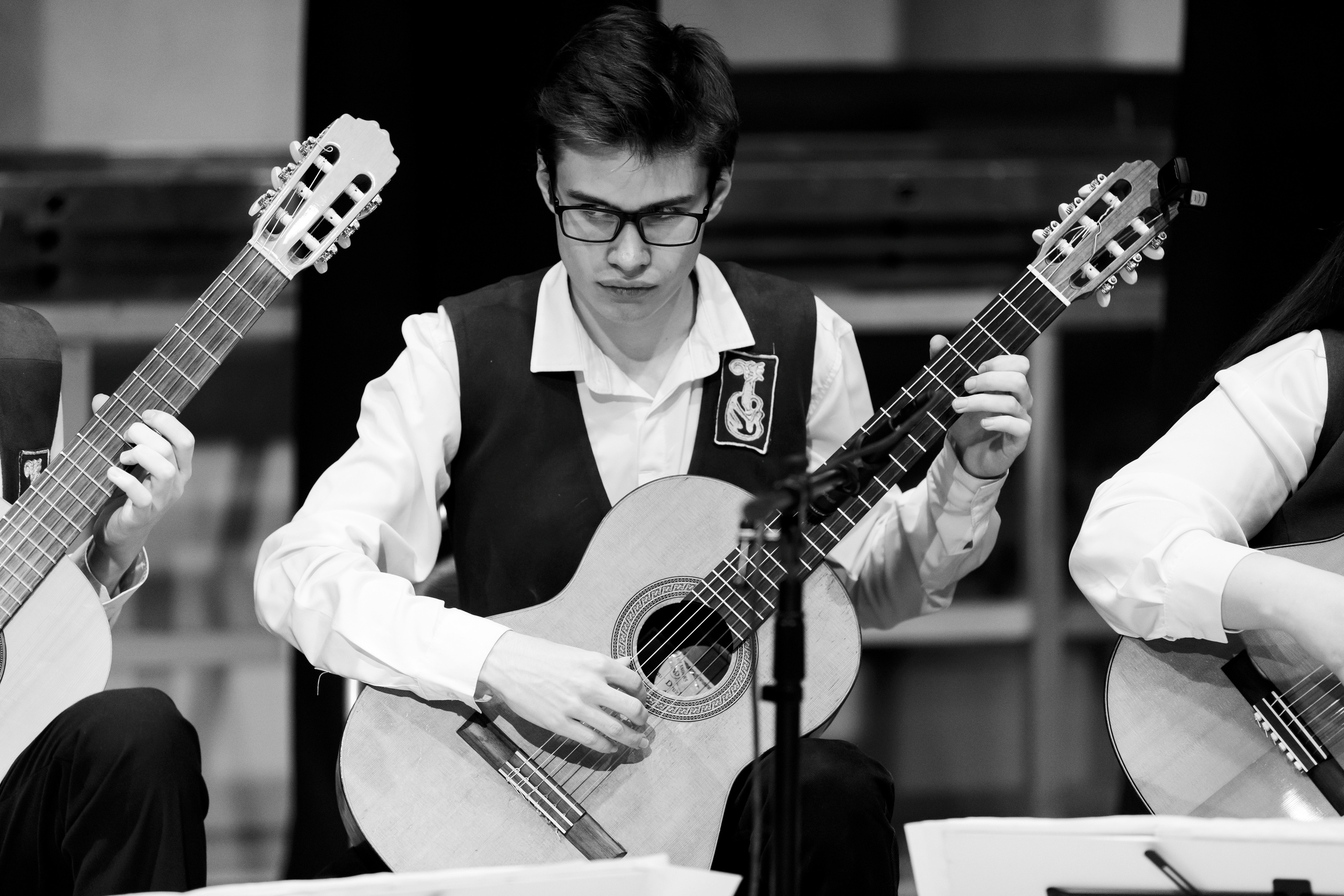 Детский гитарный ансамбль. Фотограф Андрей Гузеев