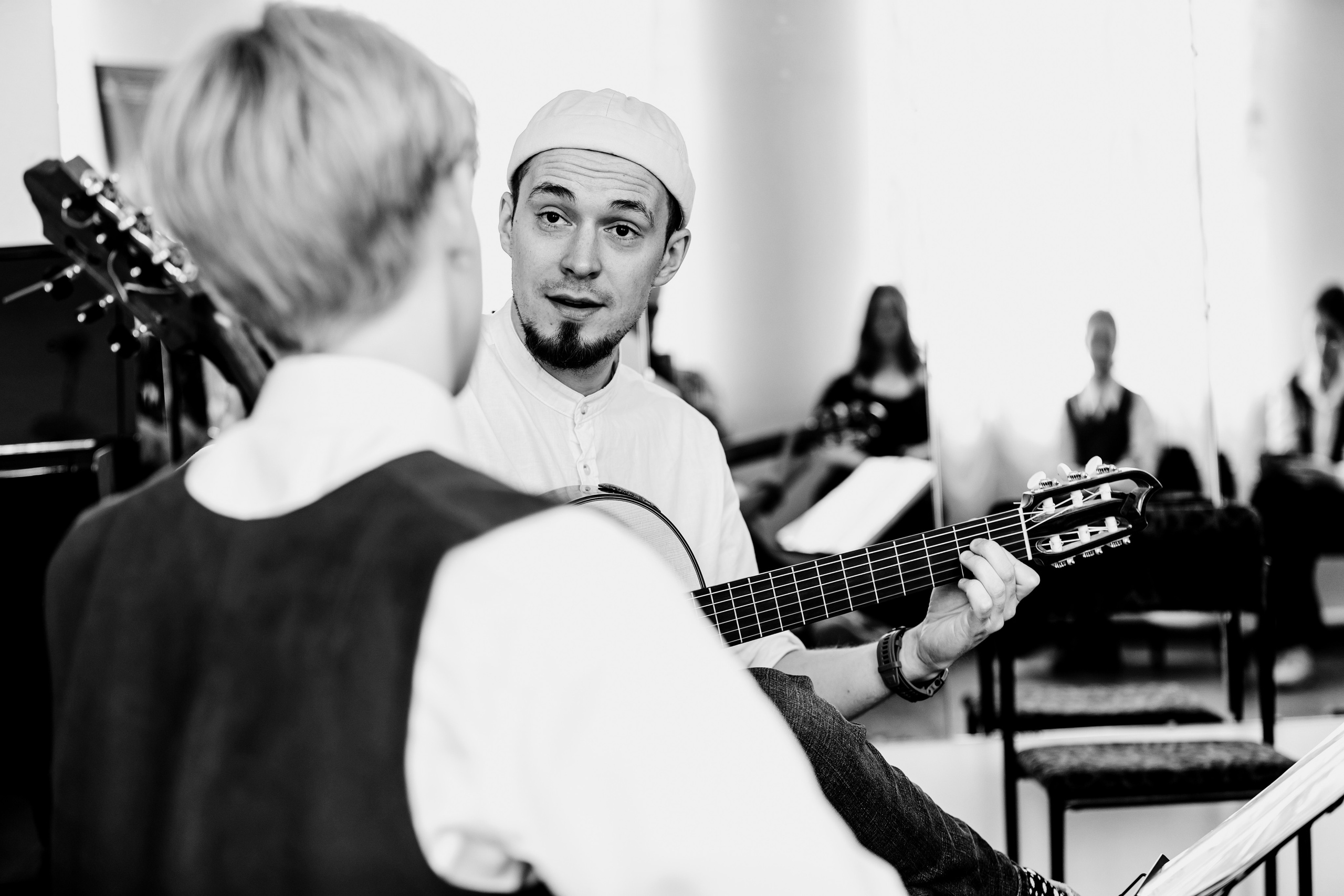 Урок музыки. Фотограф Андрей Гузеев