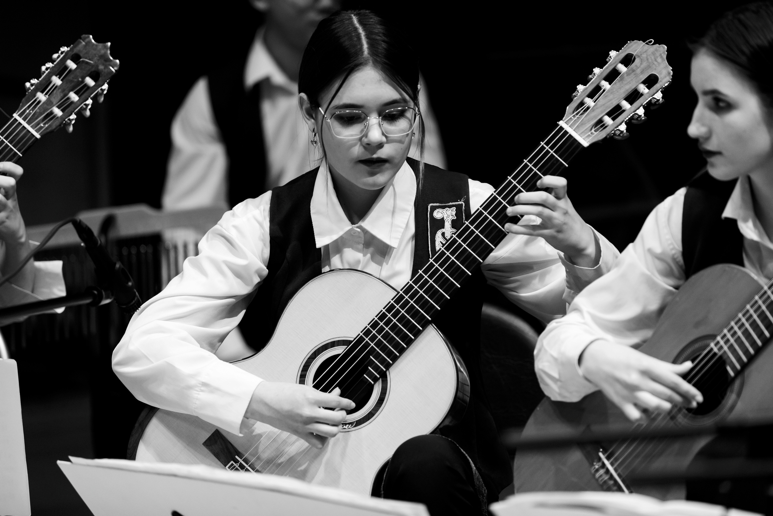 Детский гитарный ансамбль. Фотограф Андрей Гузеев