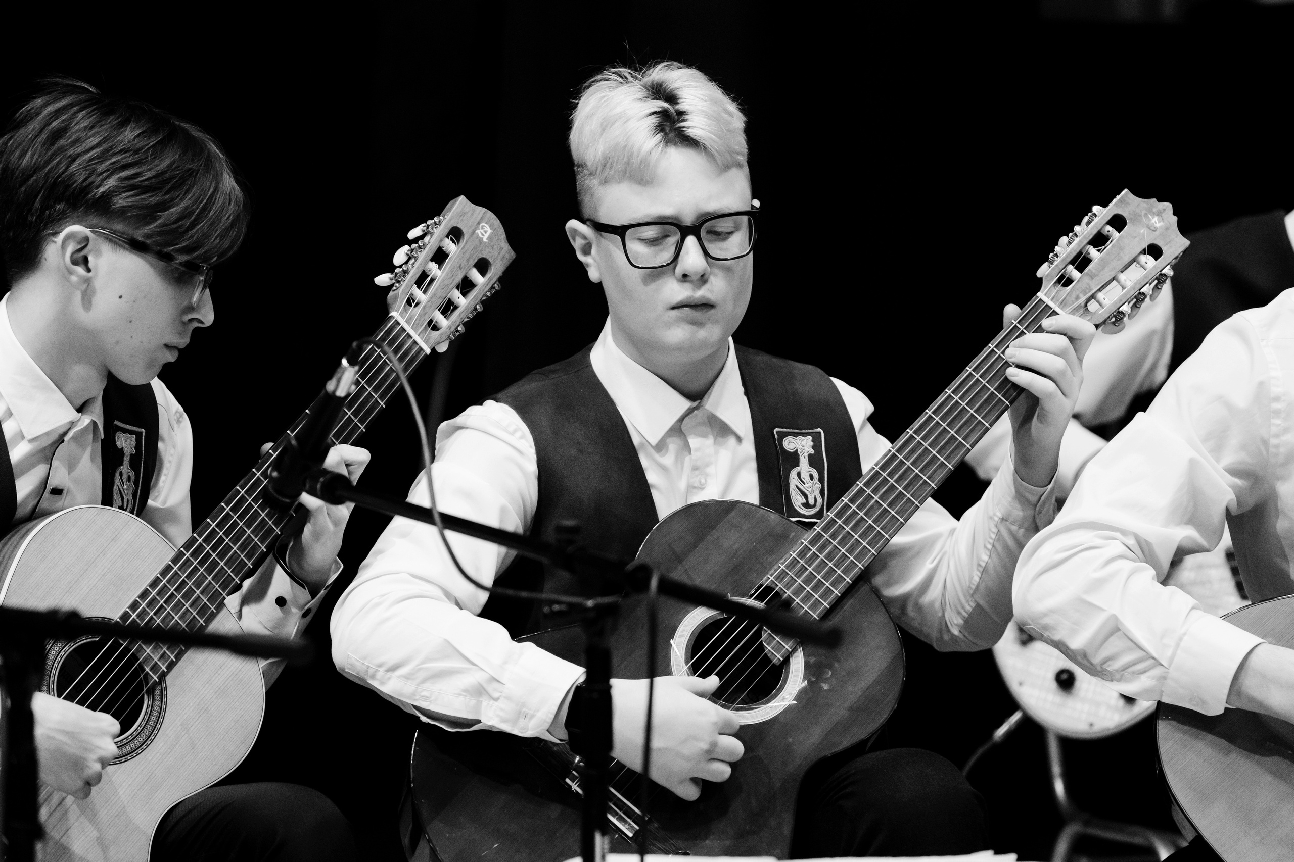 Детский гитарный ансамбль. Фотограф Андрей Гузеев