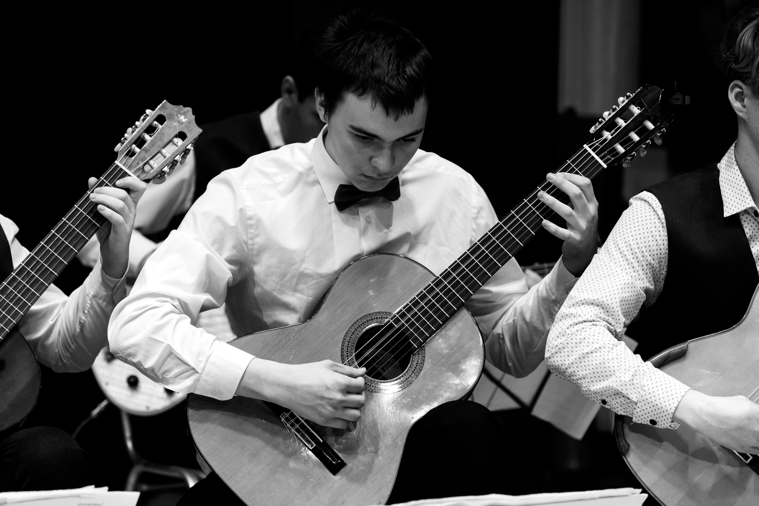 Детский гитарный ансамбль. Фотограф Андрей Гузеев