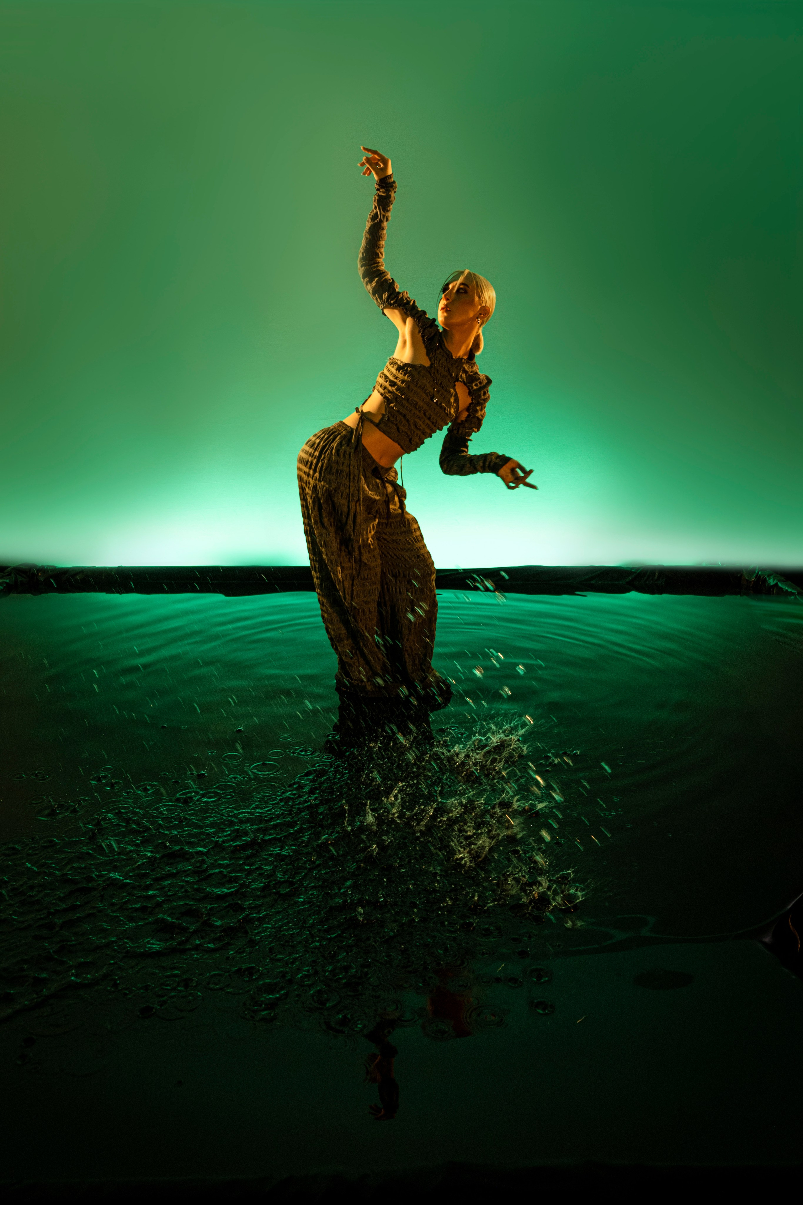 Фешен на воде. Студийный, портретный, семейный фотограф Южно-Сахалинска Яна Радаева