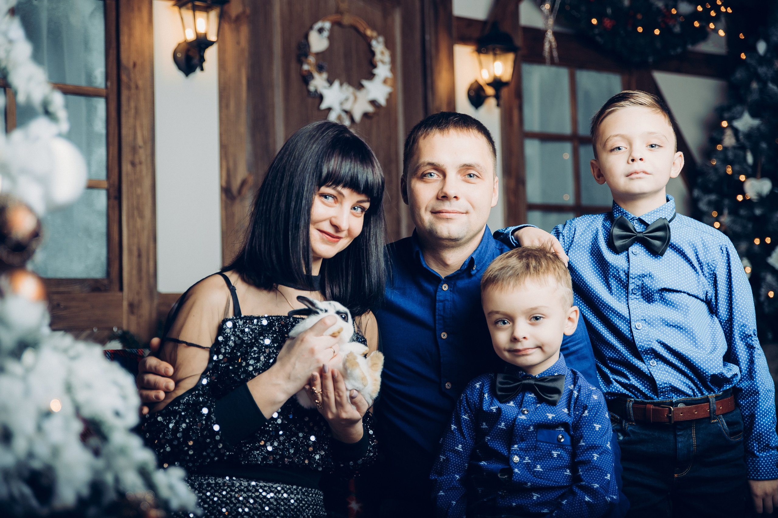 Новогодняя фотосессия в студии Минск, семейная фотосессия минск студия