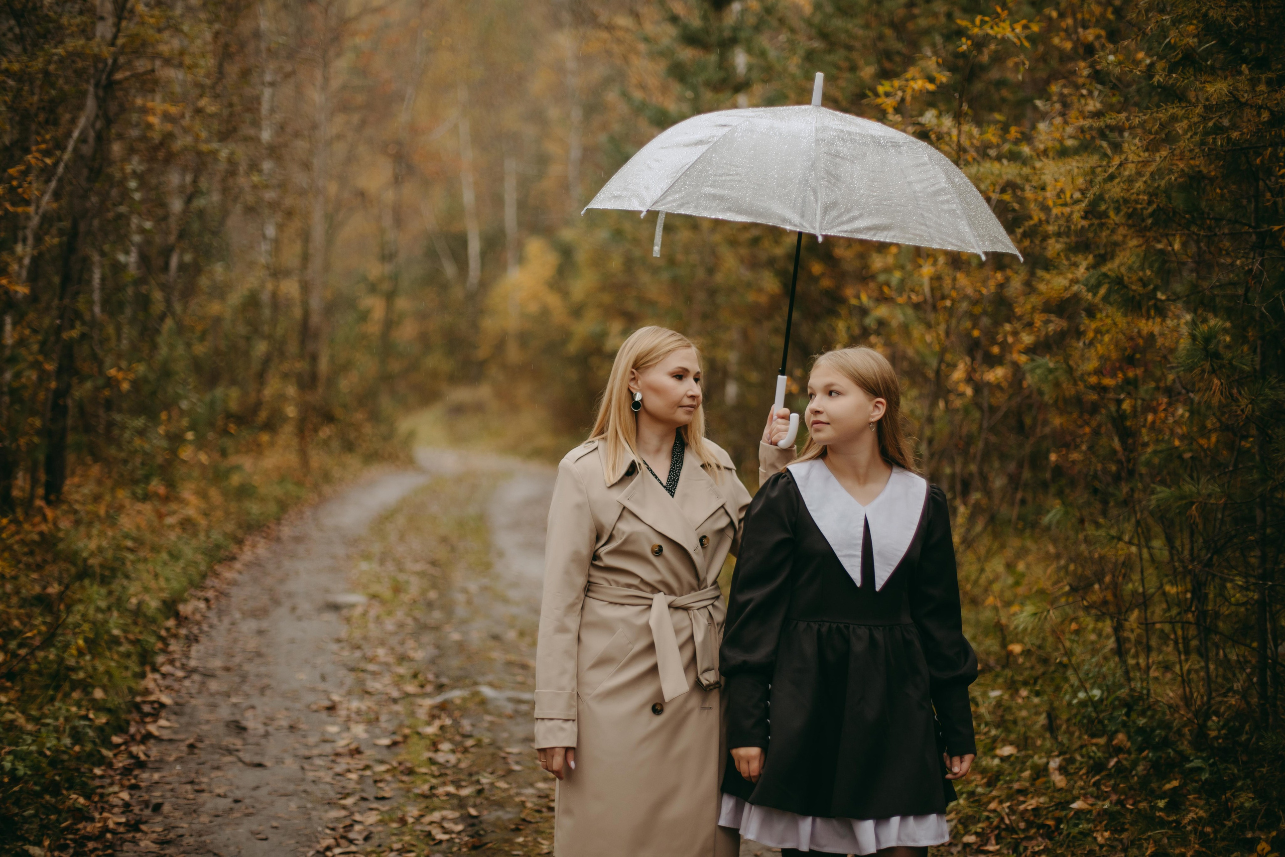 Осенняя история Саши и Дианы. Фотограф Наталья Кургина Слюдянка Иркутск