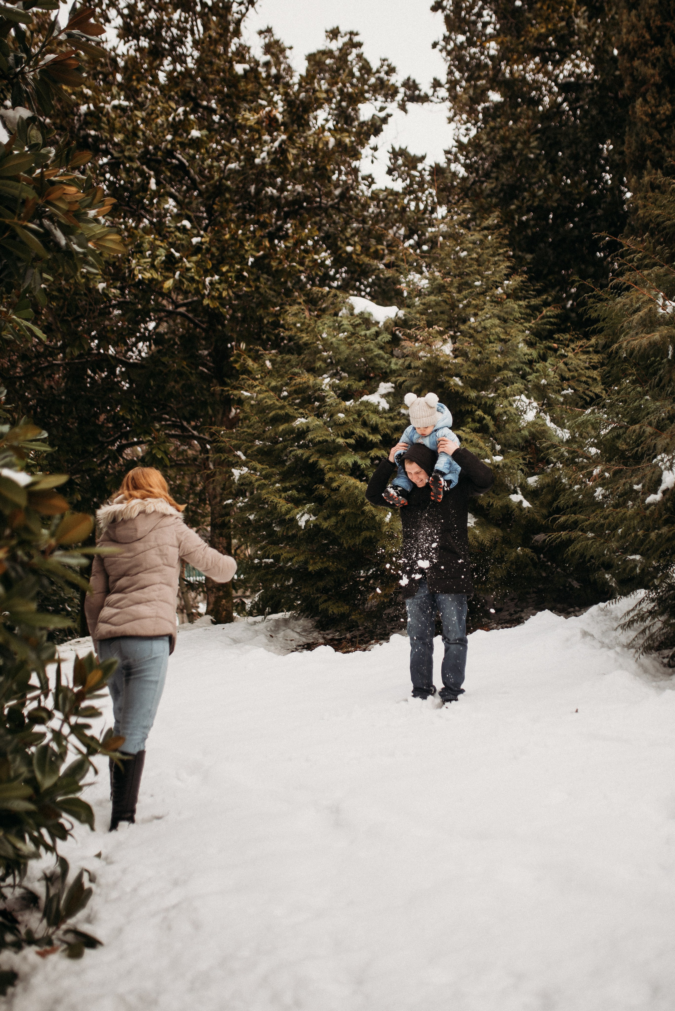 Серёжа и снег ❄️. Фотограф в Сочи — Маргарита Поганова