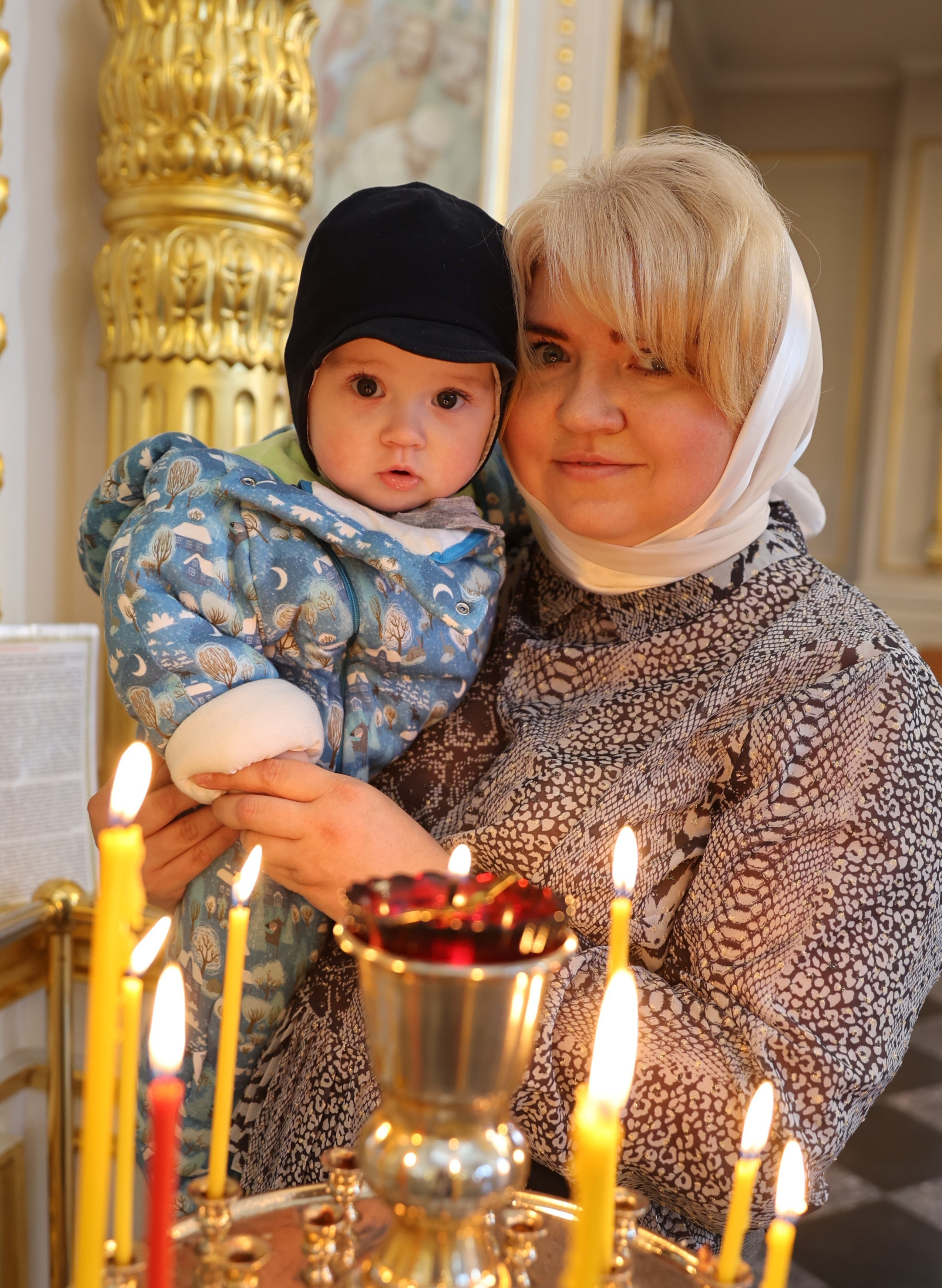 Крещение Серофима. Свадебный и семейный фотограф г. Саранск