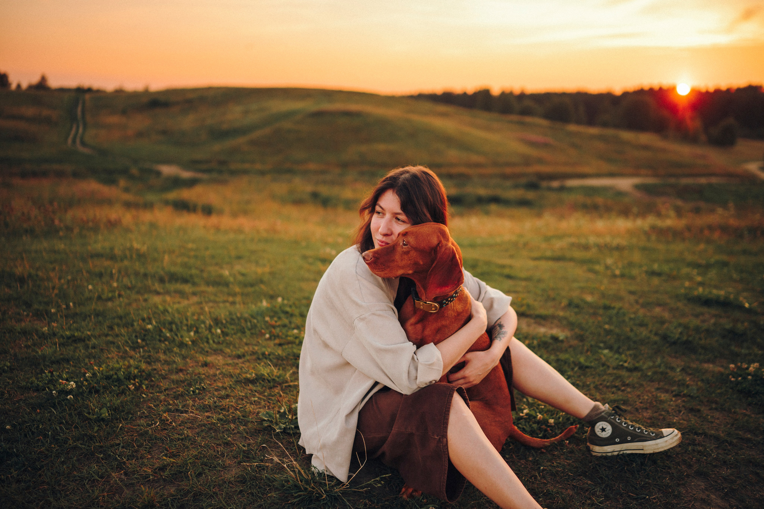 Маша, Трисс и Эста. Семейный фотограф анималист Ананьева Мария — Москва