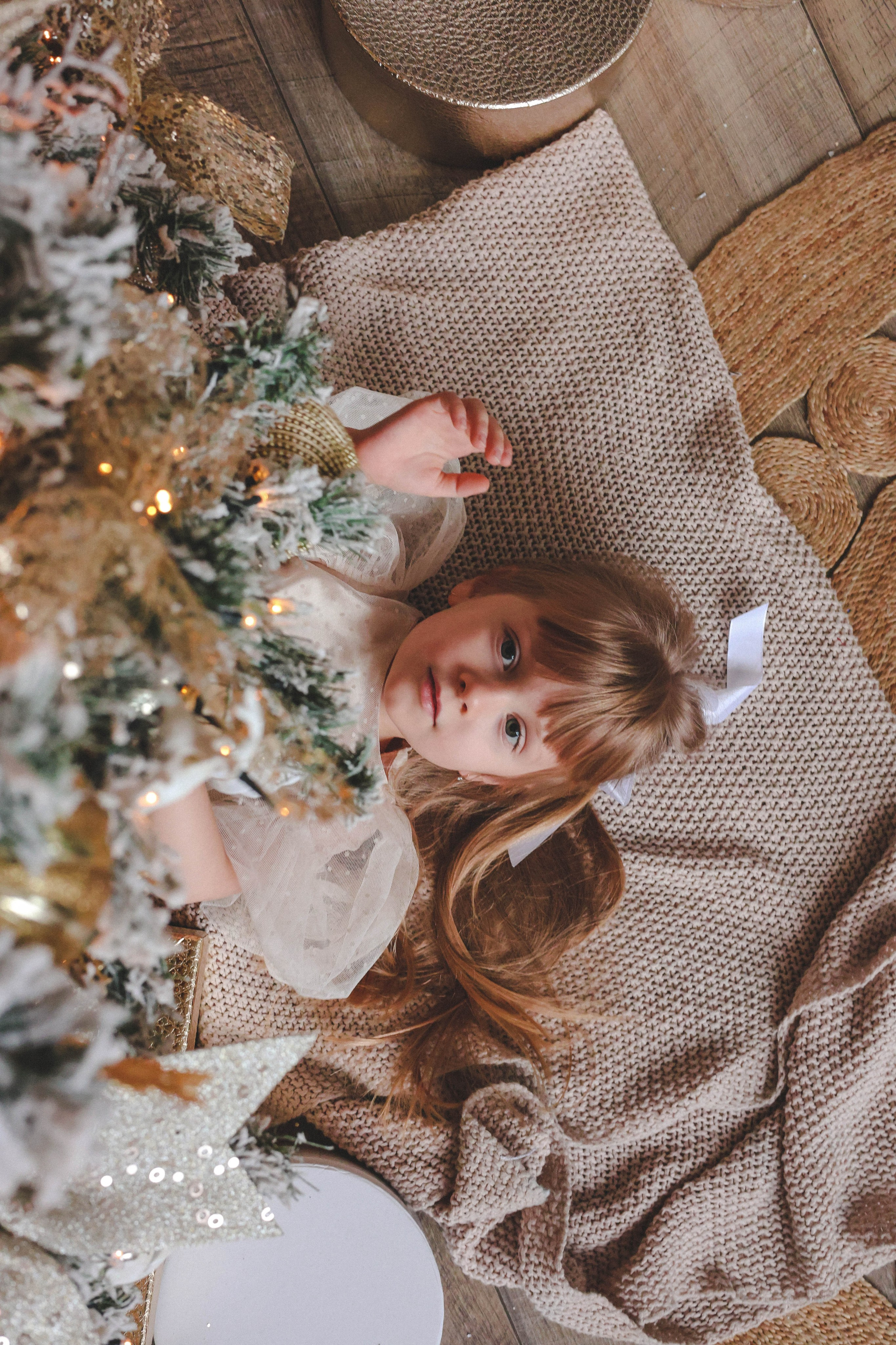 Новогодняя история «Кира и ее семья». Фотограф в Москве Анастасия Калинина