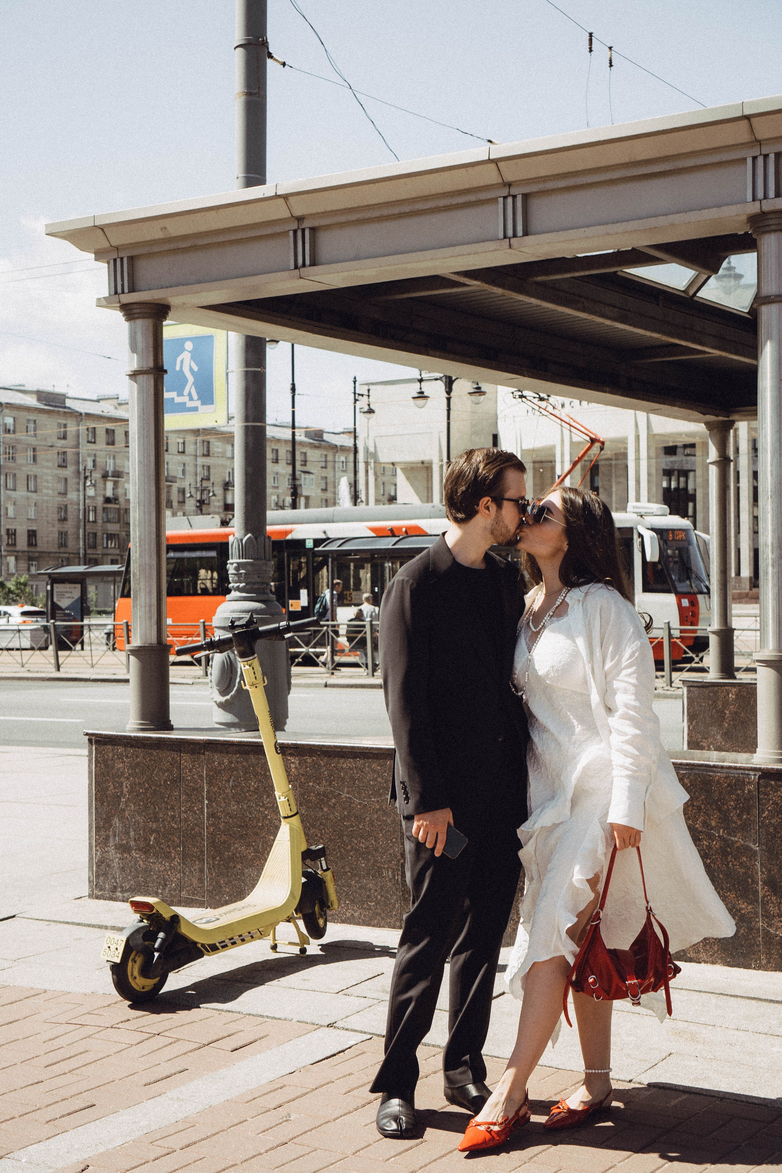 СВАДЕБНАЯ СЬЕМКА В ПАРКЕ ПОБЕДЫ И ПРОГУЛКА ПО МОСКОВСКОМУ ПРОСПЕКТУ. Профессиональный фотограф, Санкт-Петербург — Виктория Богомолова