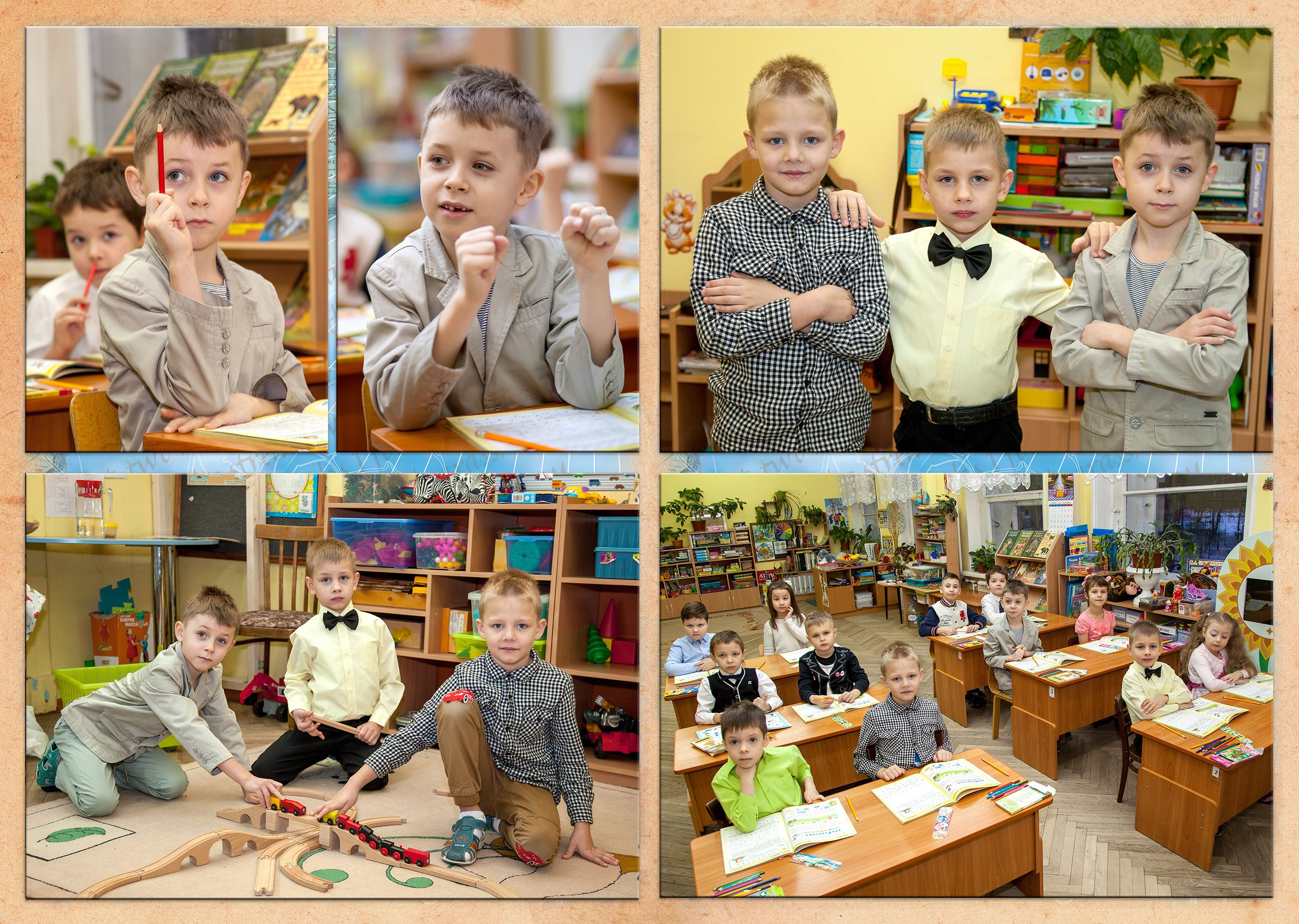 В добрый путь!. Альбом выпускника детского сада. Съёмка выпускного в детском саду