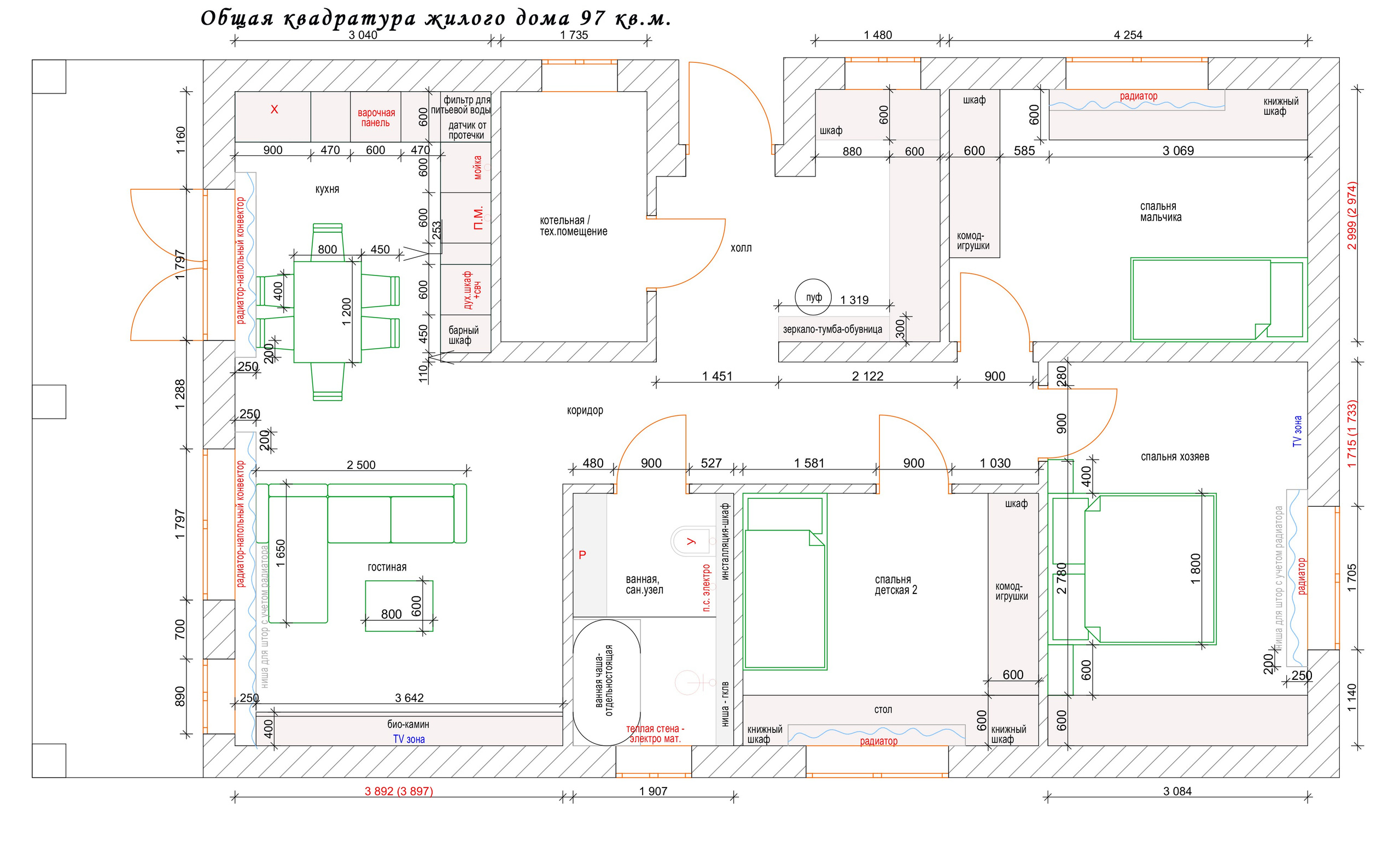 Дом «Вероника». Архитектура, дизайн-интерьера, проектирование