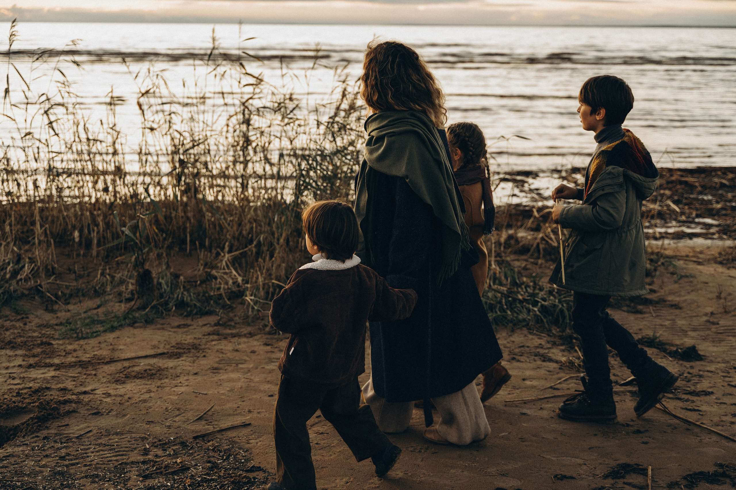 Осенний залив. Эльвира Жижикина. Семейный фотограф в Санкт-Петербурге