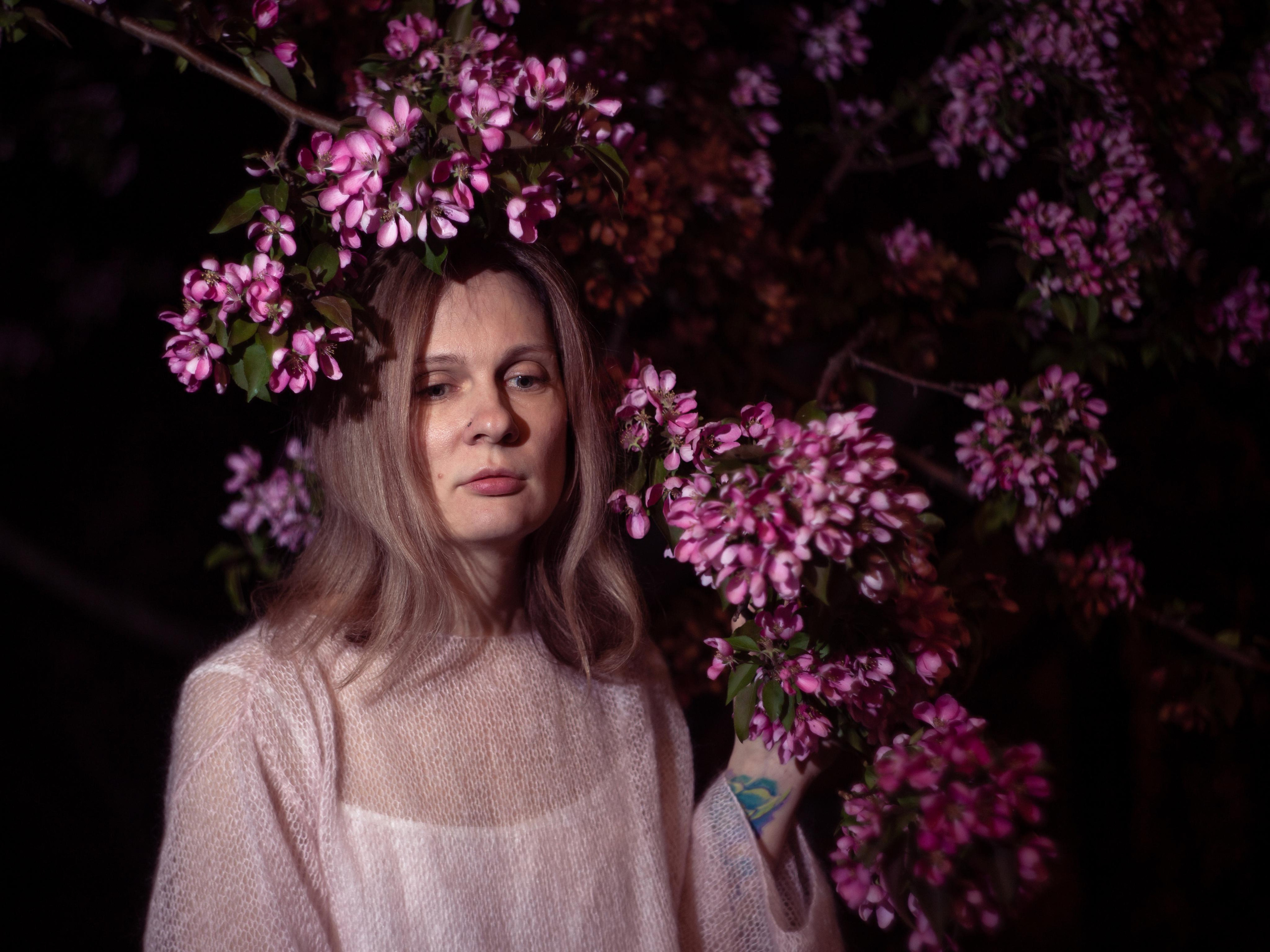Ника в цветах. Фотограф в Москве Лера Юдина
