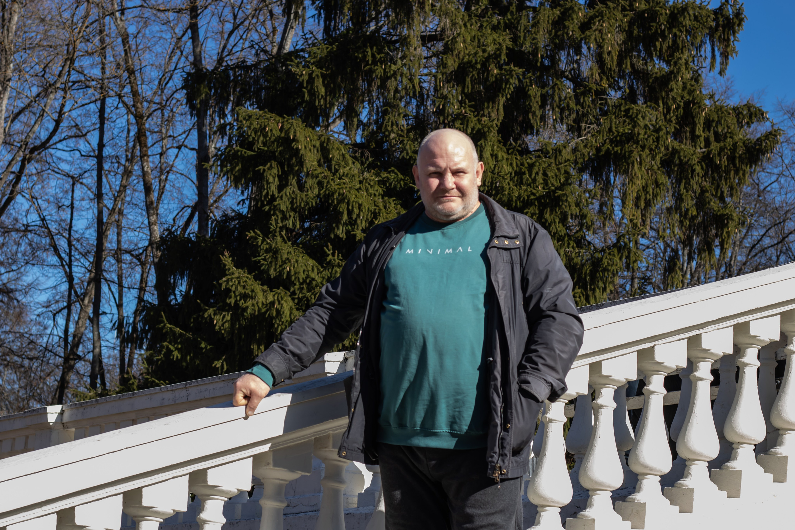 Фотосессия в Усадьбе Архангельское Красногорск мужской деловой портрет