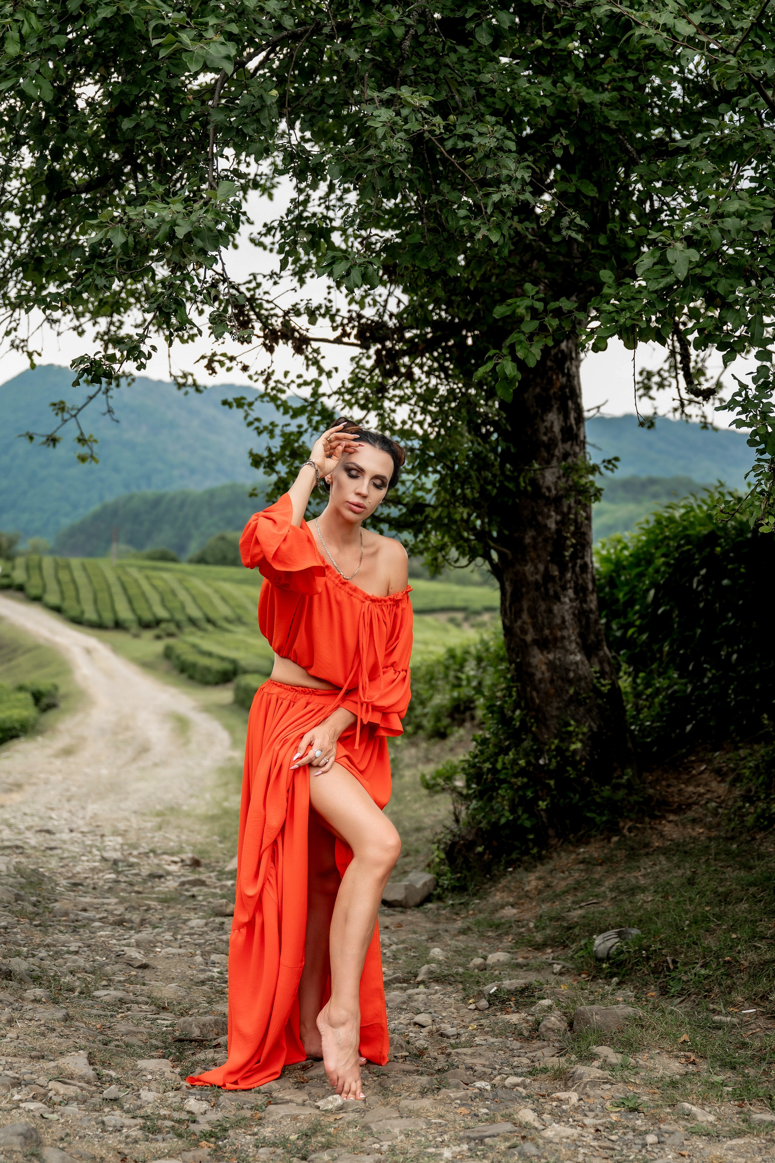 Леся чайные плантации. Наталья Слесаренко фотограф в Сочи